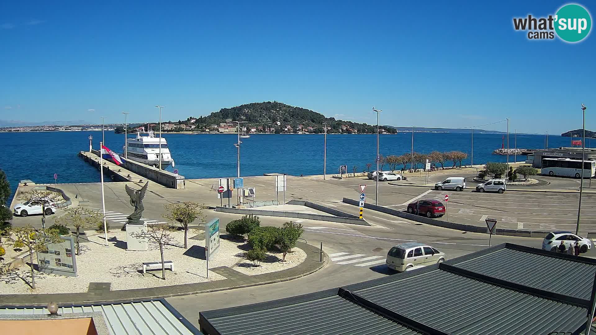 Web cam UGLJAN – Ferry de Preko à Zadar