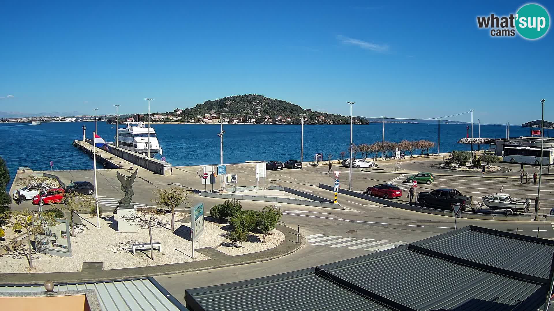 Web cam UGLJAN – Ferry de Preko à Zadar