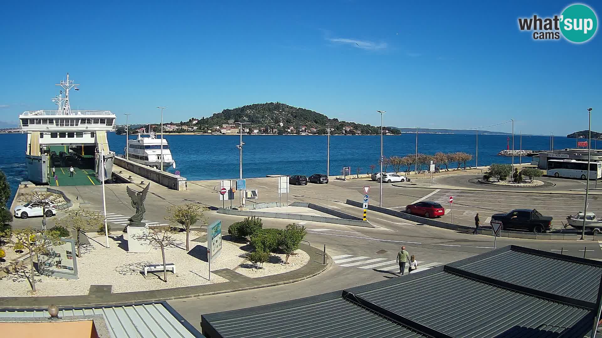 Web cam UGLJAN – Ferry de Preko à Zadar