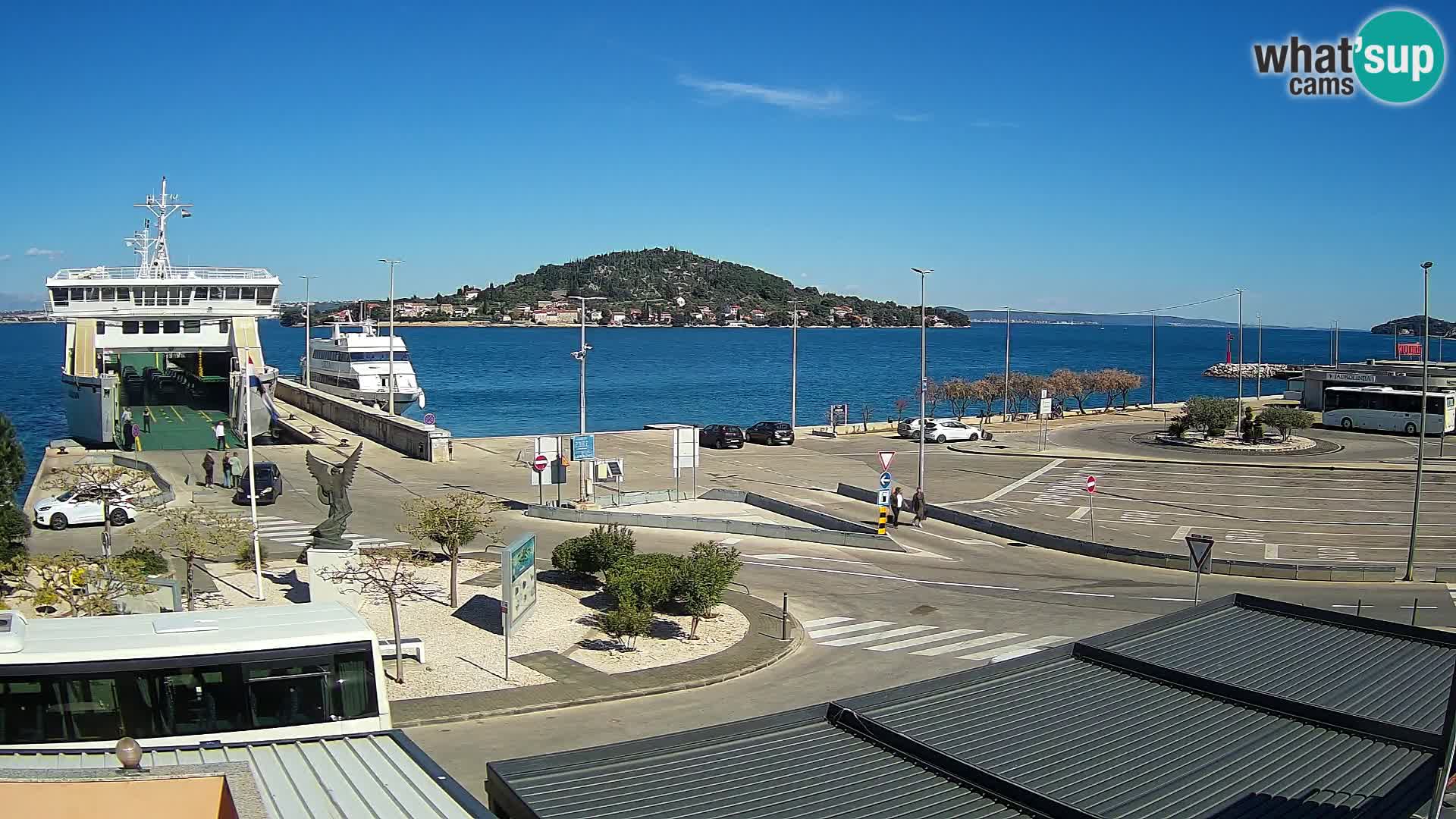 Web cam UGLJAN – Ferry de Preko à Zadar