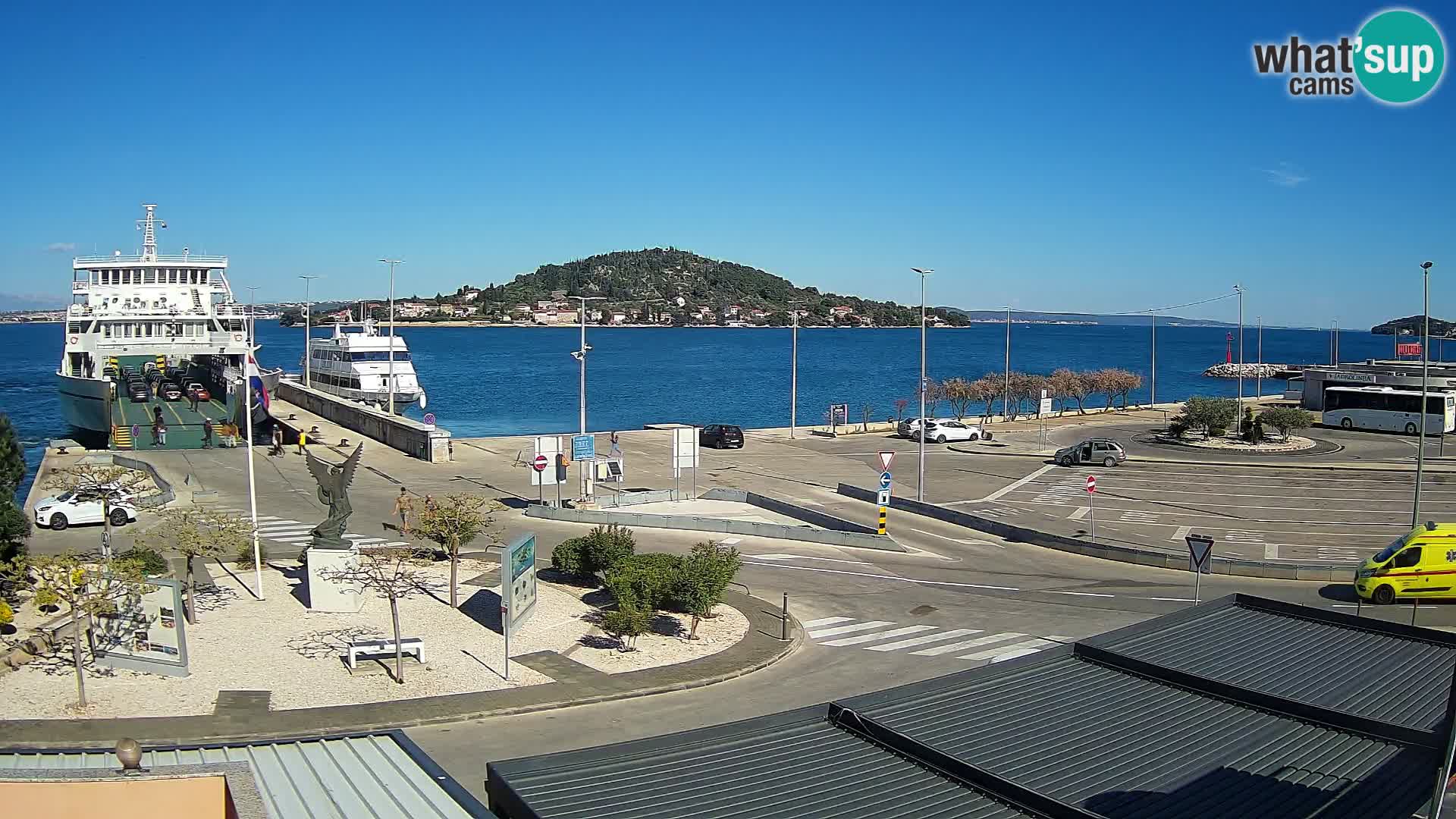 UGLJAN Webcam – Preko-Fähre nach Zadar