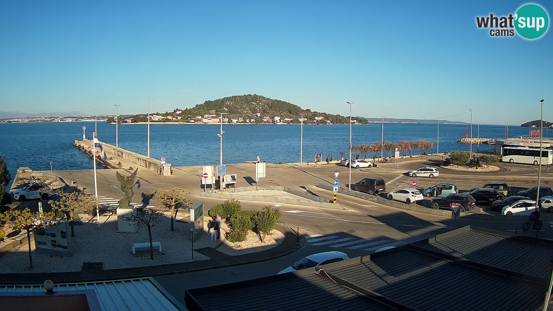 Webcam Ugljan – Preko Ferry to Zadar