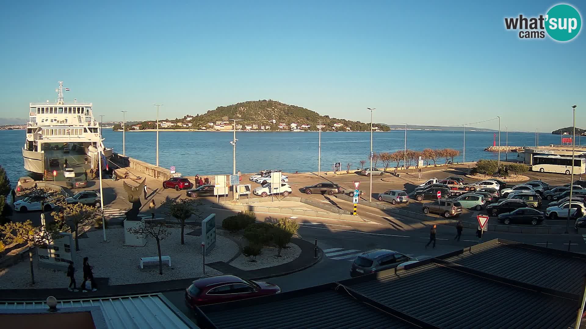 Web cam UGLJAN – Ferry de Preko à Zadar