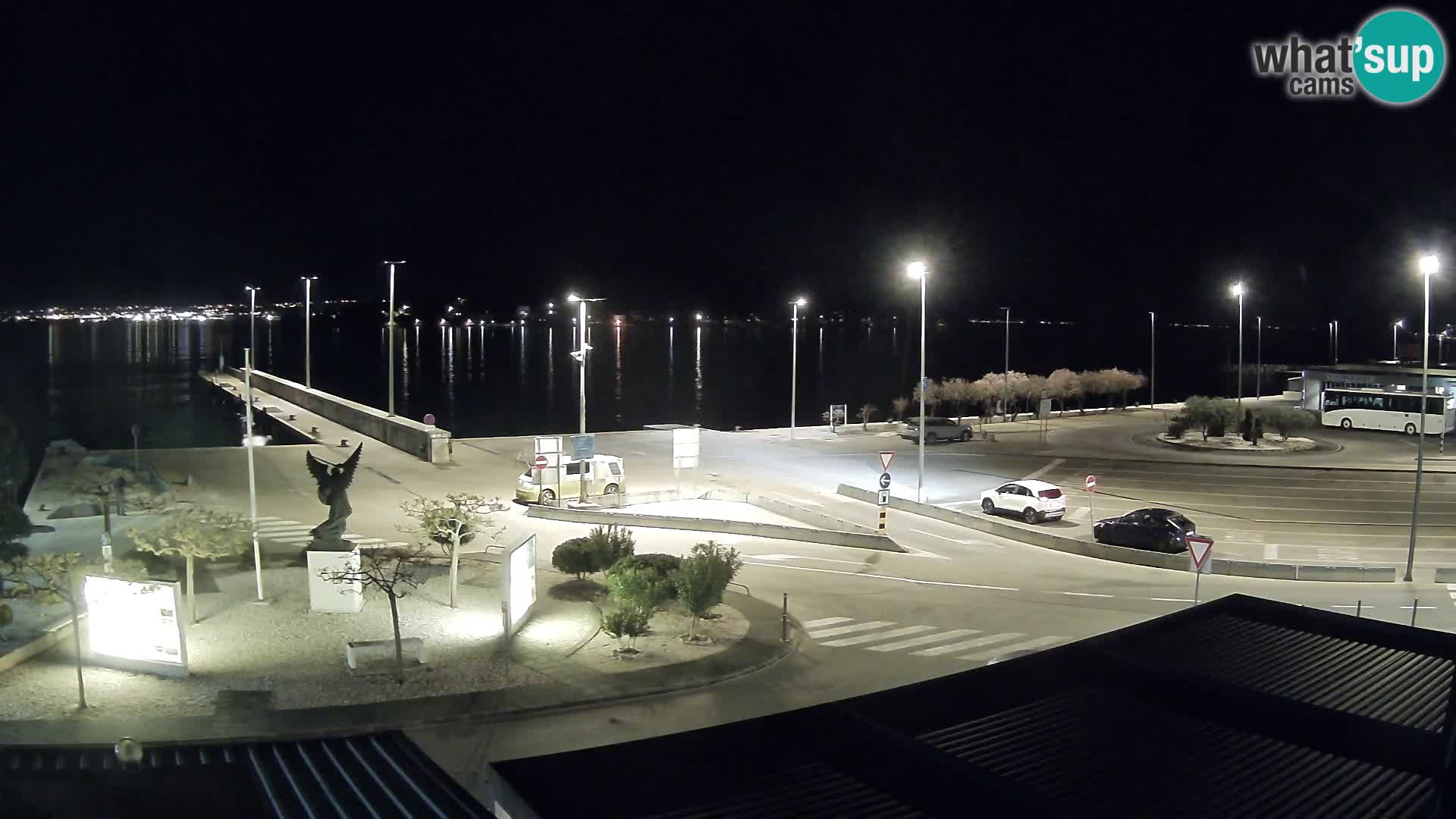 Spletna kamera Ugljan – trajekt Preko – Zadar