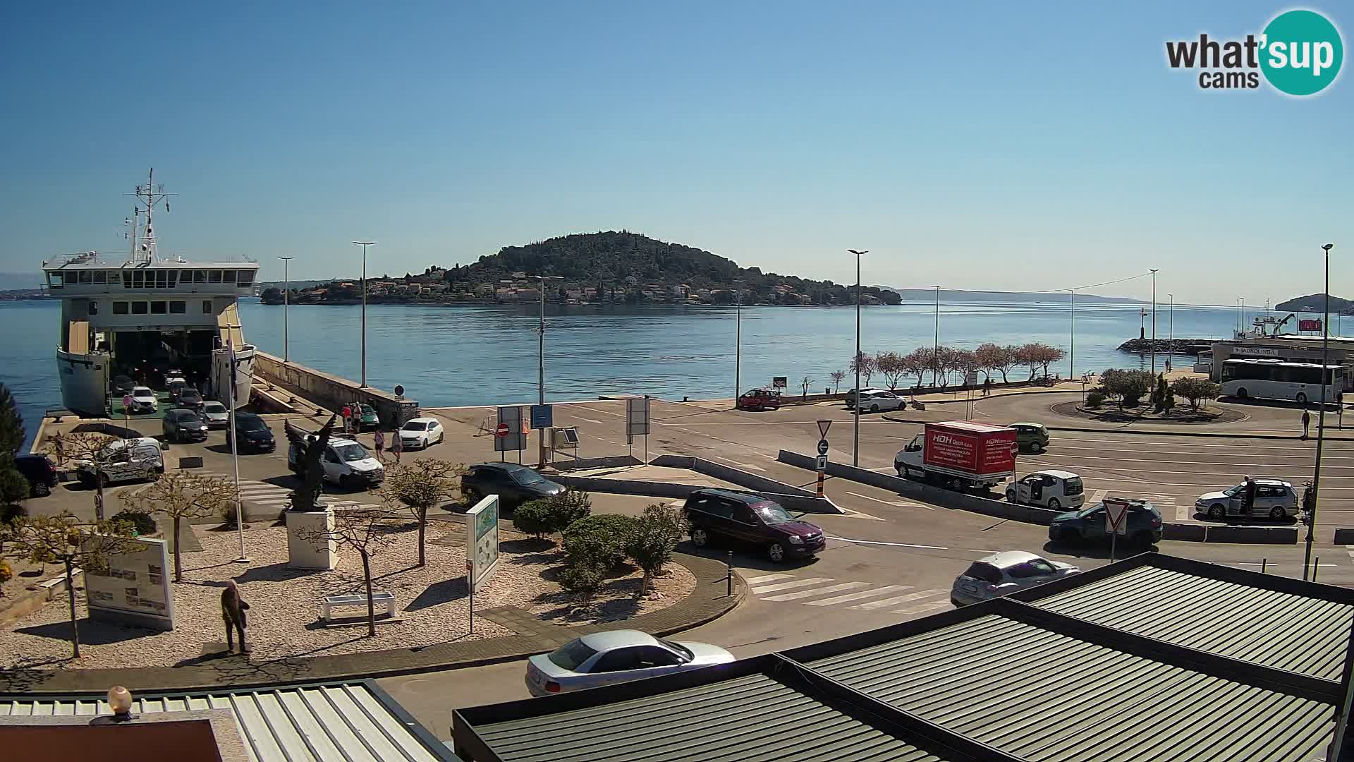 Web cam UGLJAN – Ferry de Preko à Zadar
