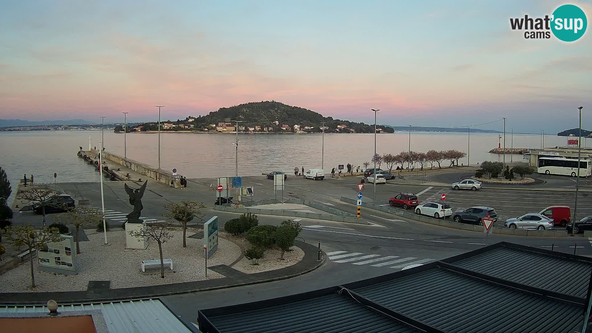Web cam UGLJAN – Ferry de Preko à Zadar
