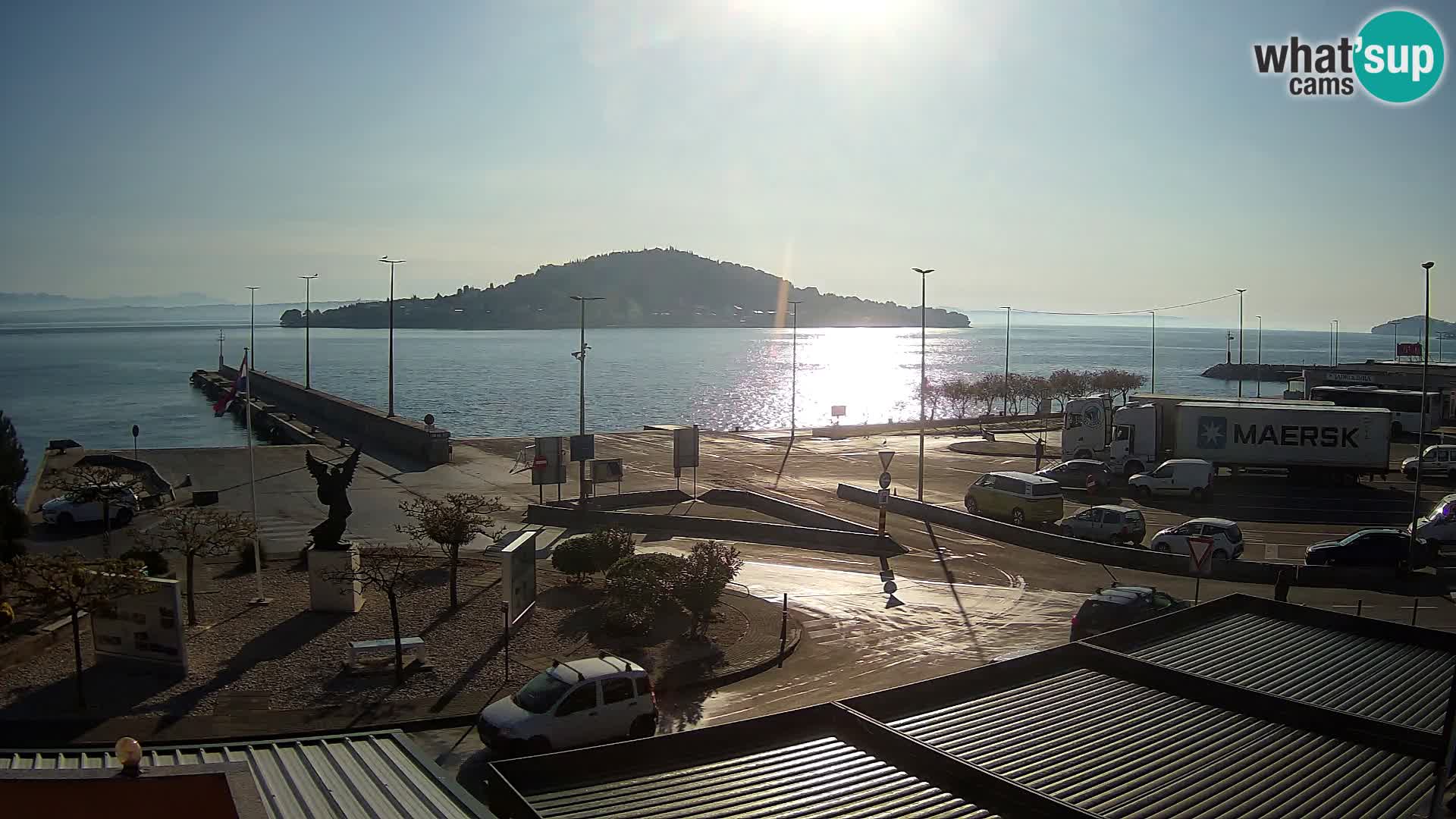 Webcam Ugljan – Preko Ferry to Zadar