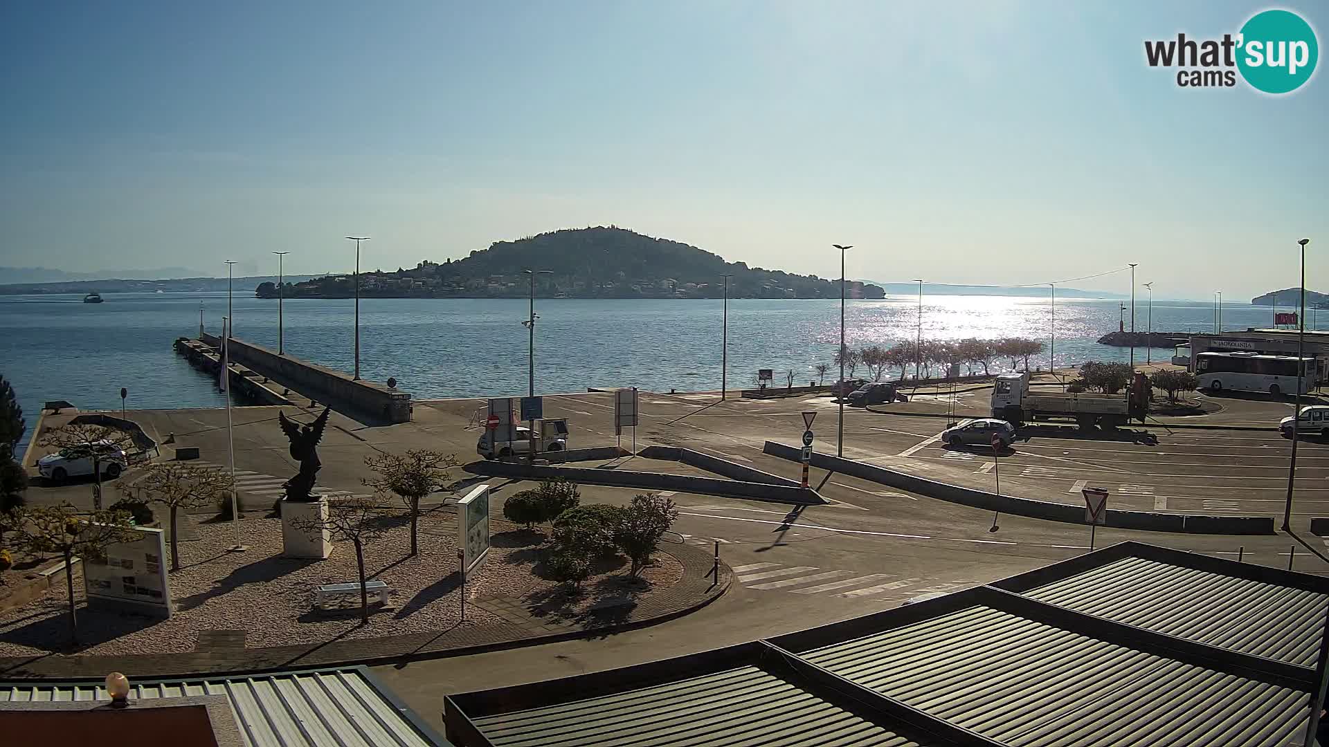 Webcam Ugljan – Preko Ferry to Zadar