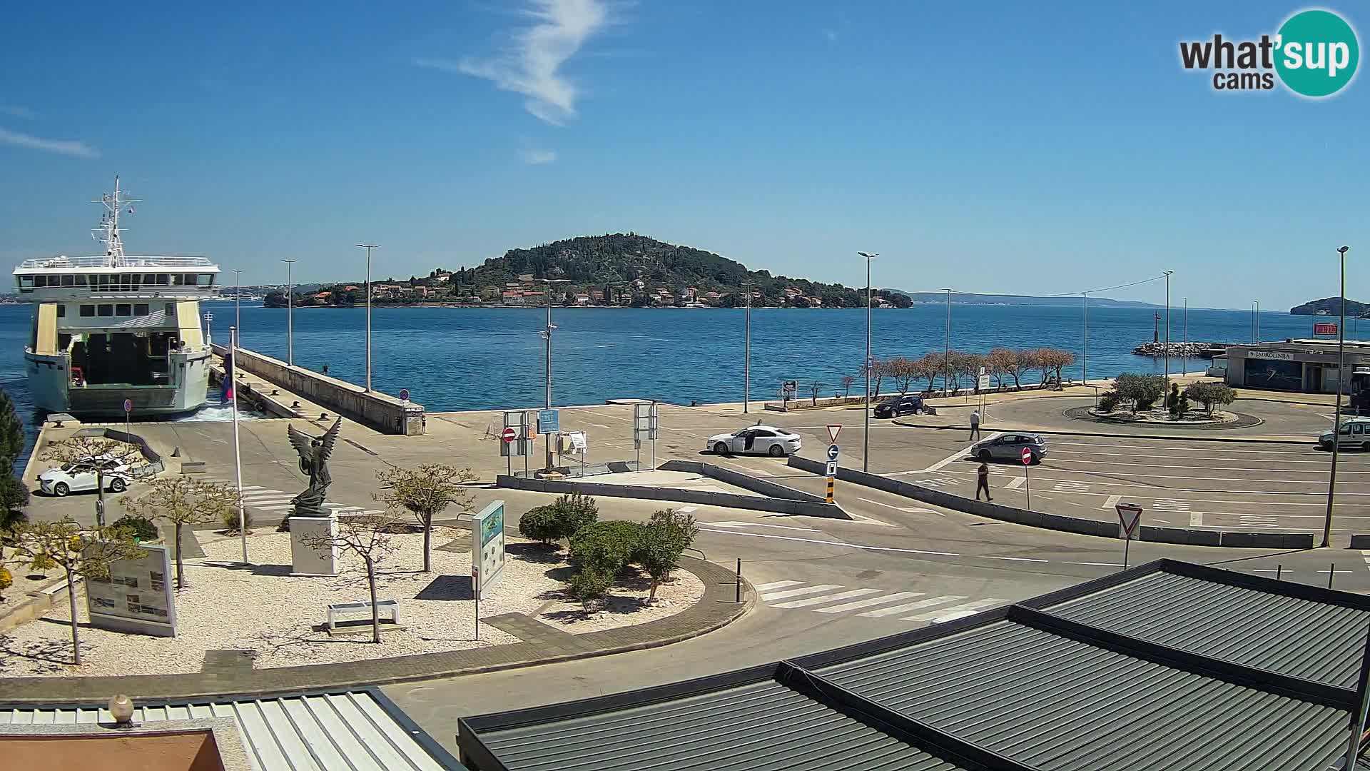 Cámara web UGLJAN – Transportar de Preko a Zadar