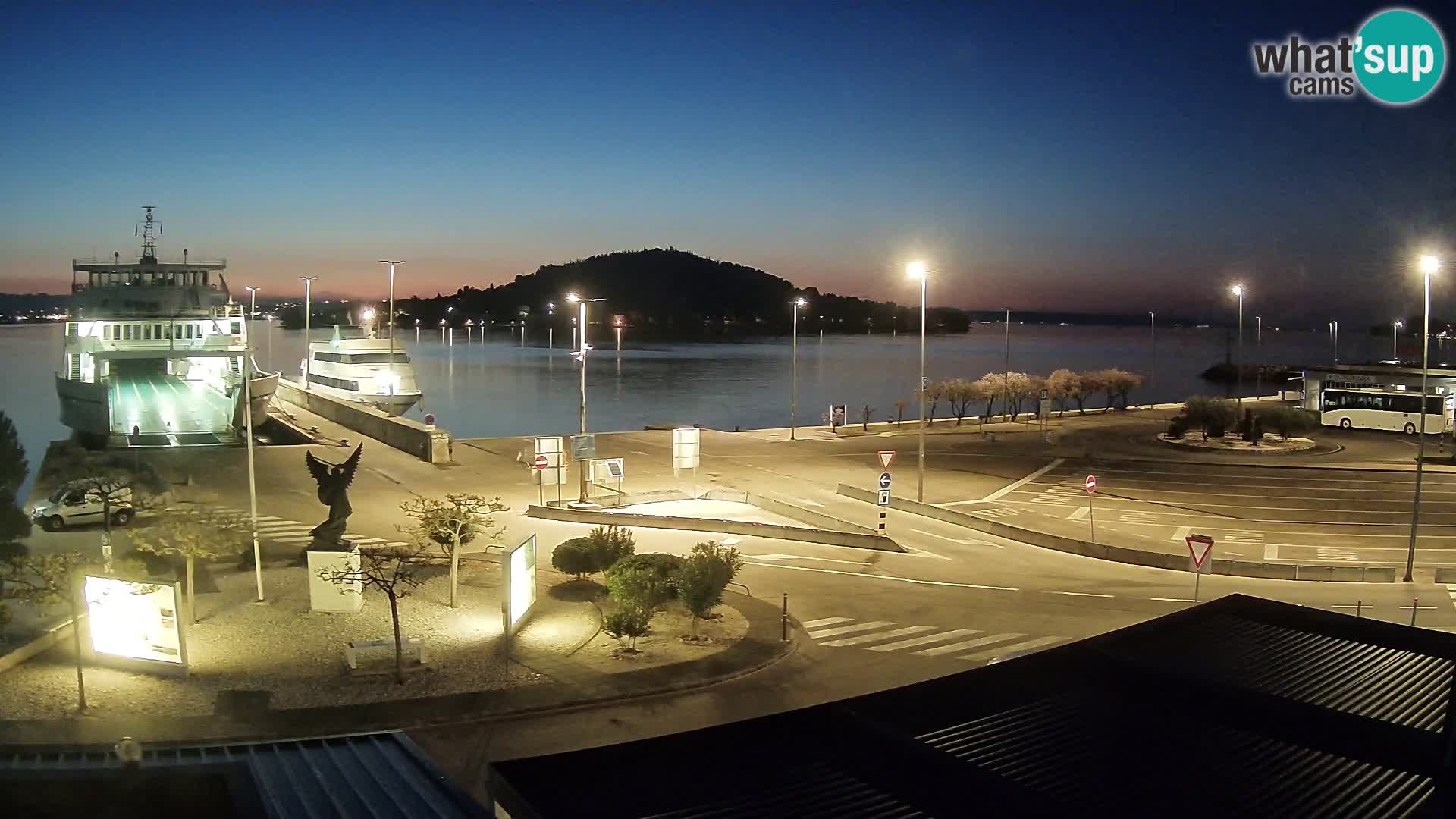 Webcam Ugljan – Preko Ferry to Zadar