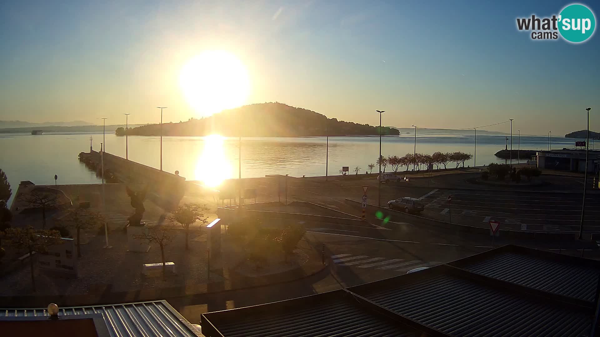 Webcam Ugljan – Preko Ferry to Zadar