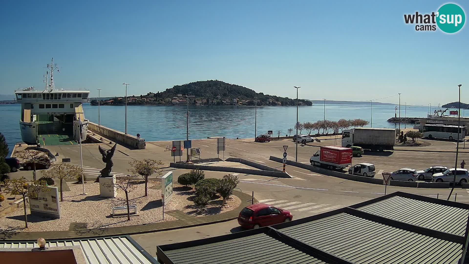 UGLJAN Webcam – Preko-Fähre nach Zadar
