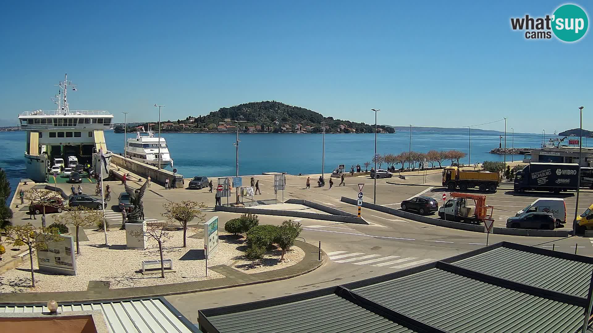 UGLJAN Webcam – Preko-Fähre nach Zadar