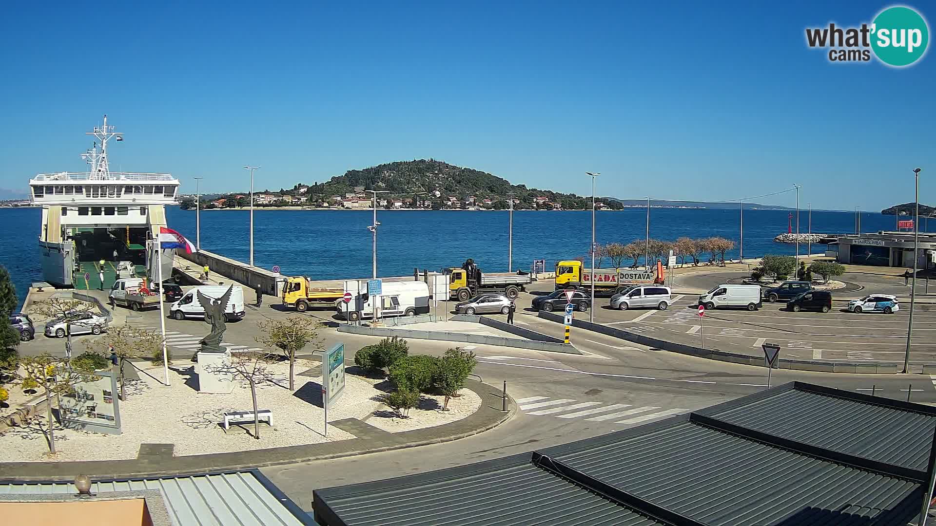 Cámara web UGLJAN – Transportar de Preko a Zadar