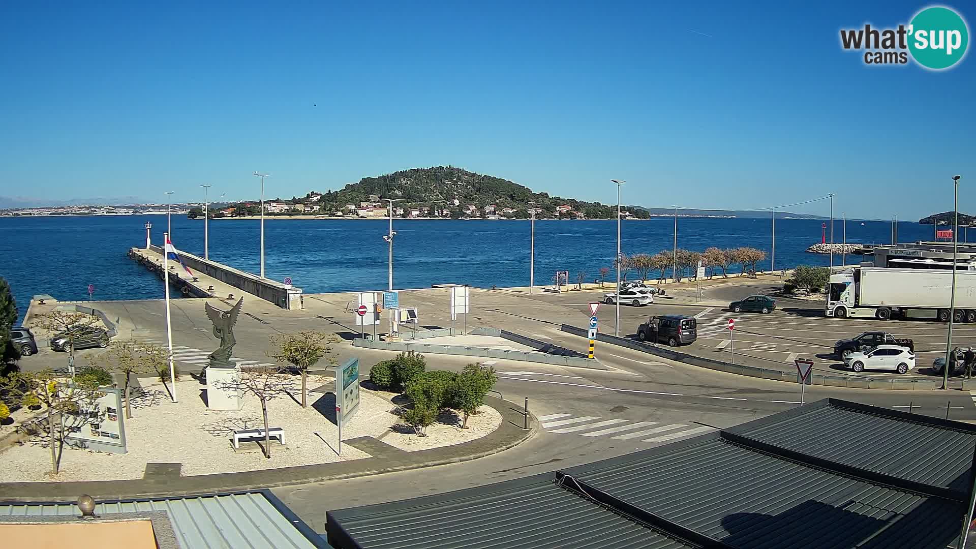 Cámara web UGLJAN – Transportar de Preko a Zadar