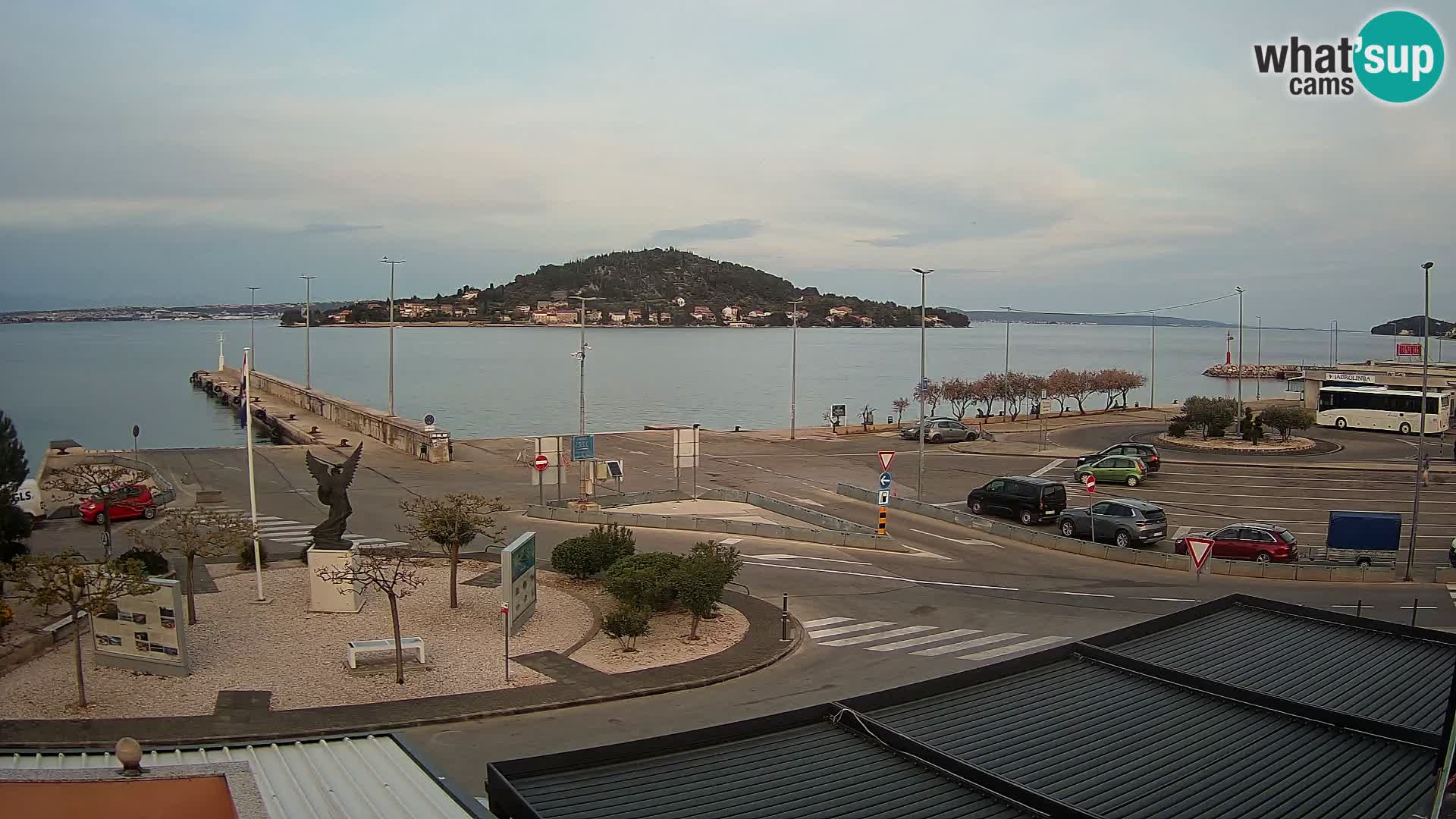 Spletna kamera Ugljan – trajekt Preko – Zadar