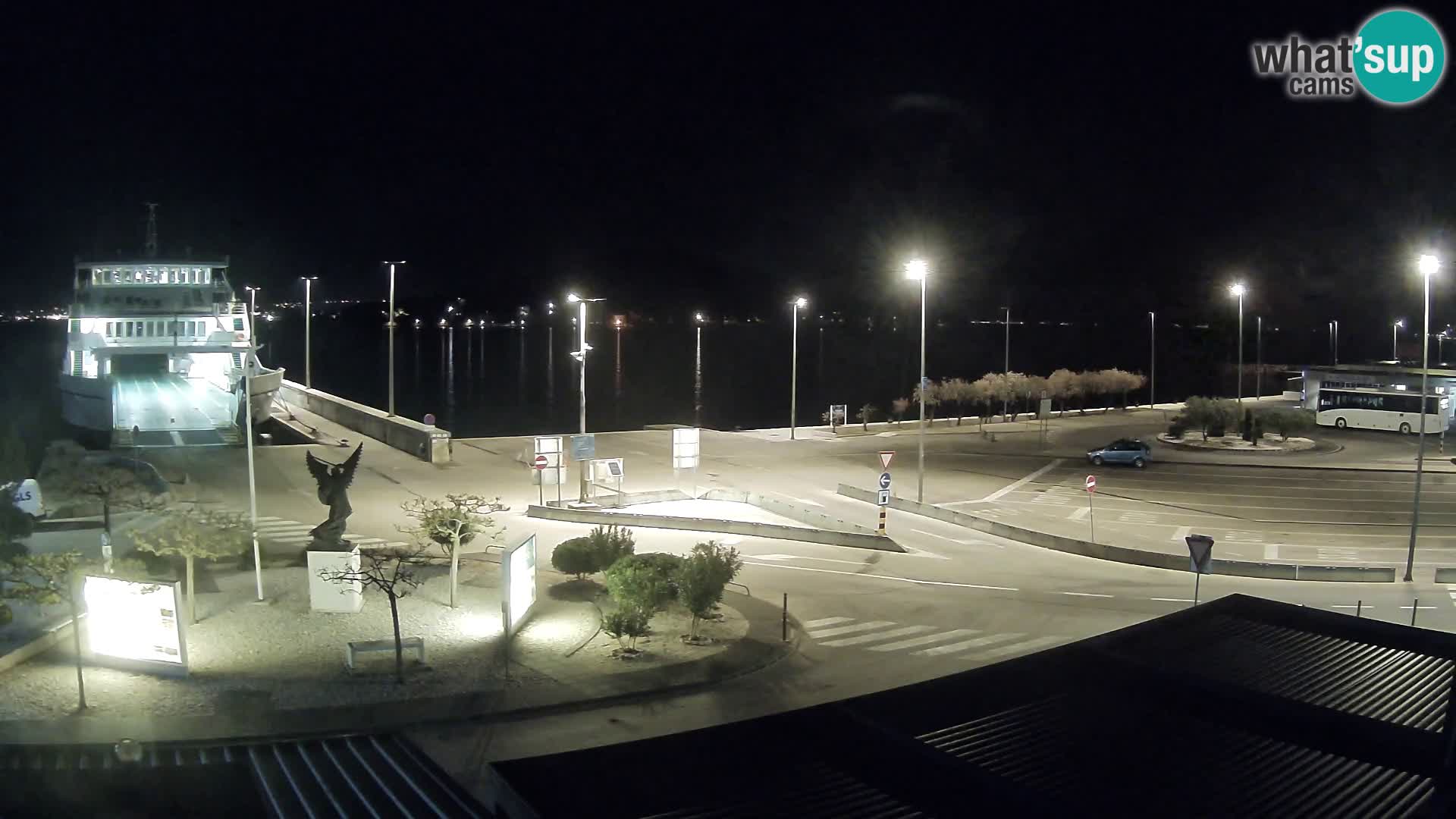 Webcam Ugljan – Preko Ferry to Zadar