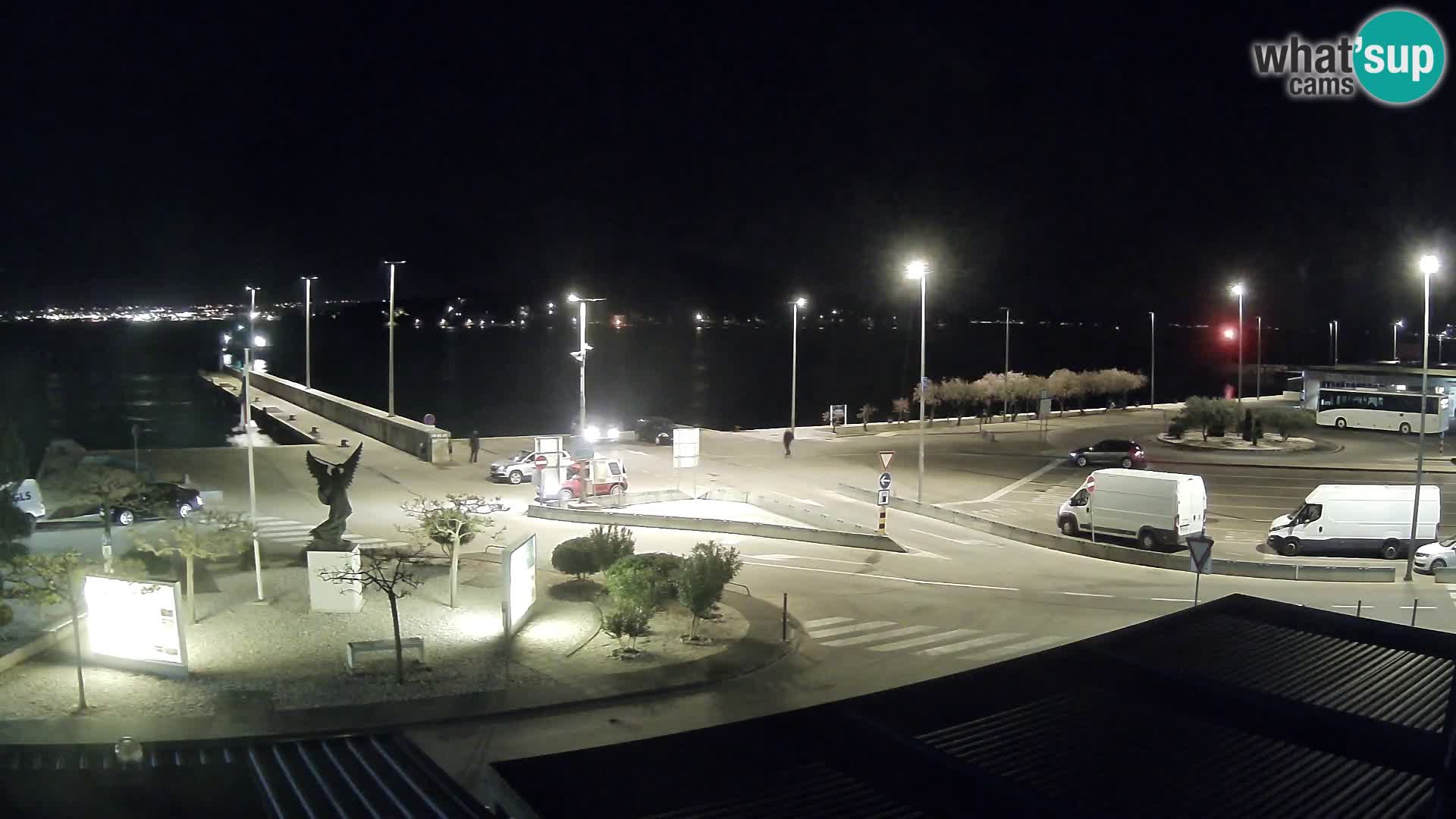 Webcam Ugliano – terminal traghetto da Preko a Zara