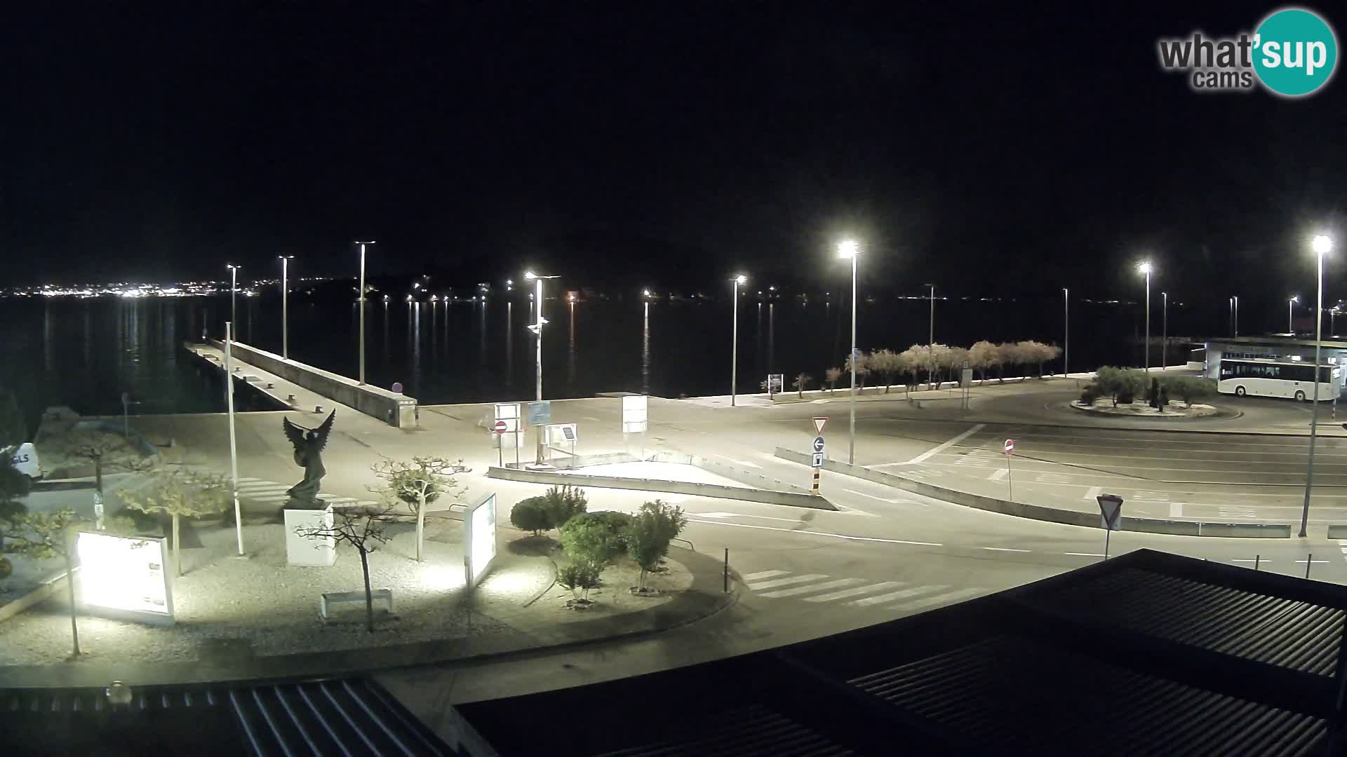 Webcam Ugliano – terminal traghetto da Preko a Zara