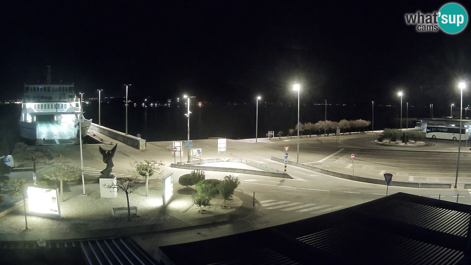 Webcam Ugliano – terminal traghetto da Preko a Zara