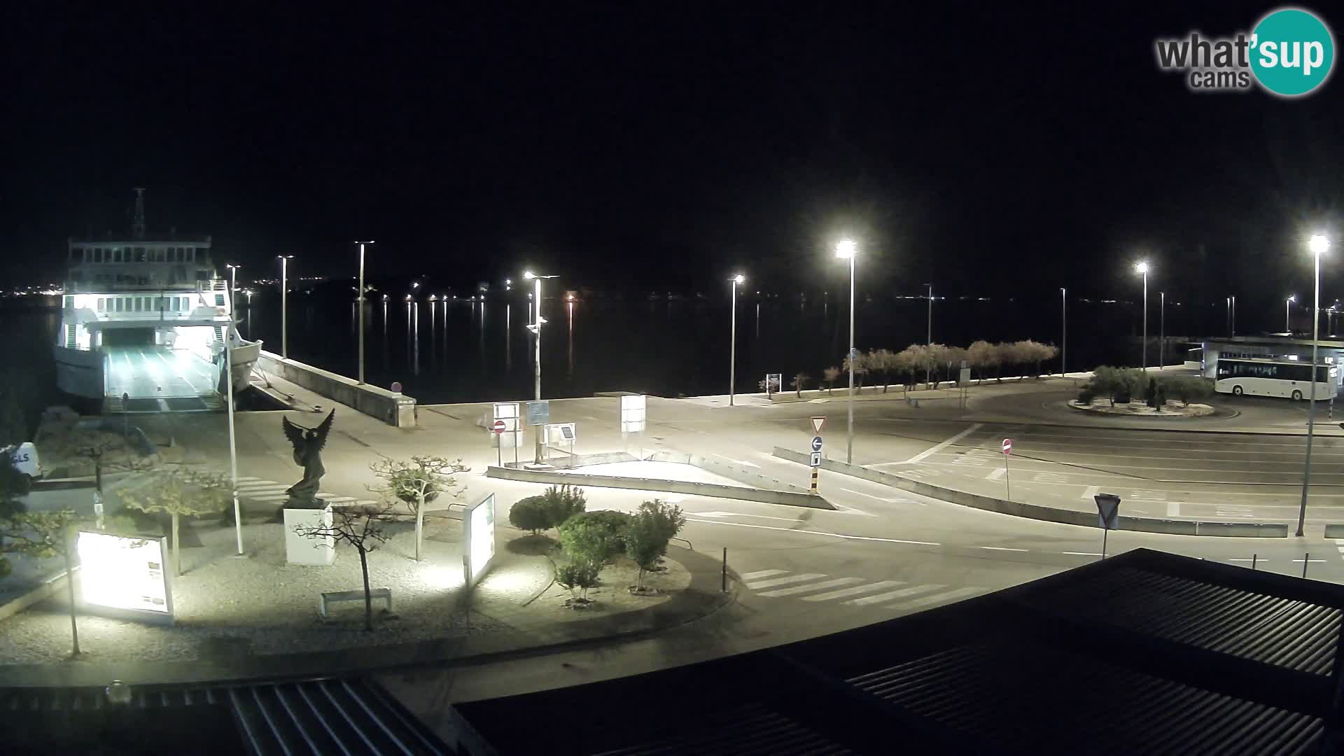Web kamera Ugljan – Preko trajekt za Zadar
