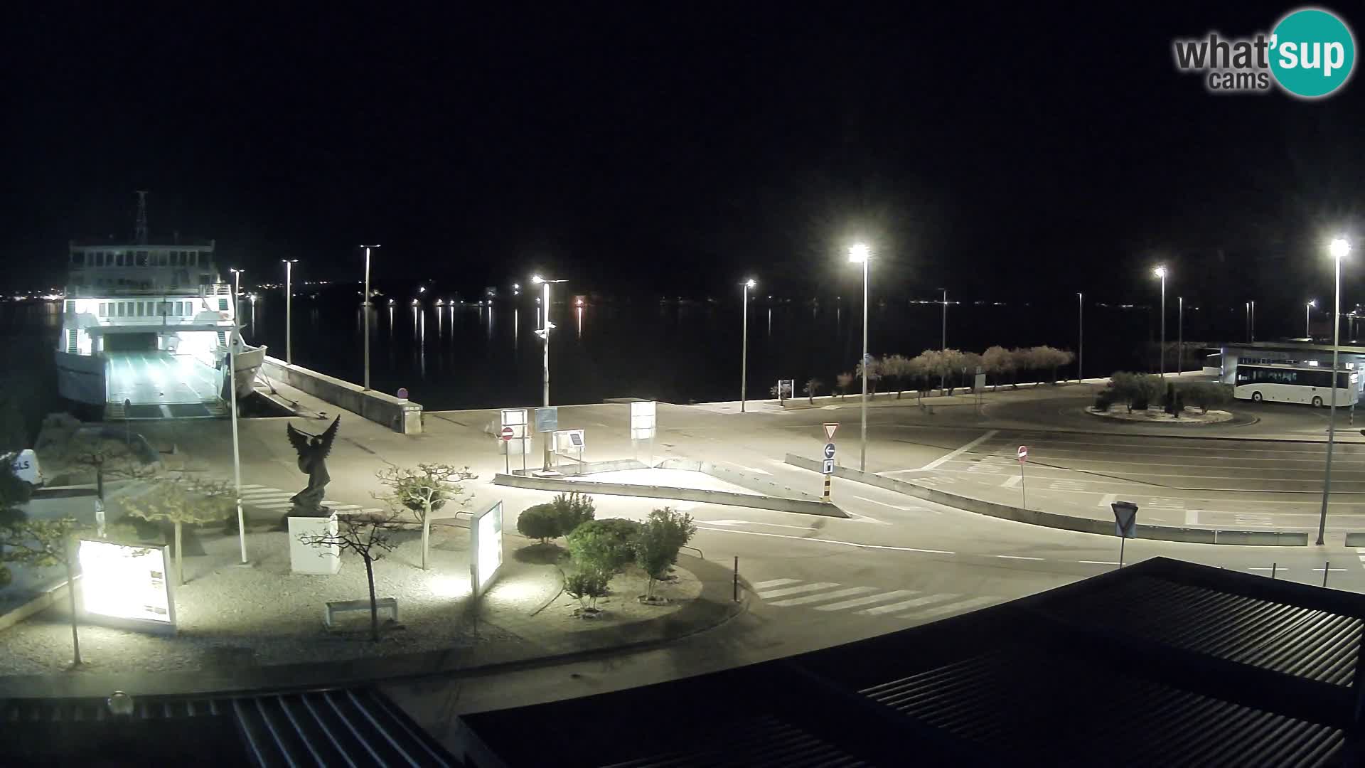 Web kamera Ugljan – Preko trajekt za Zadar