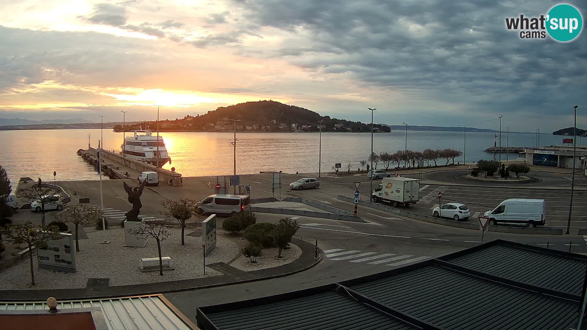 Web cam UGLJAN – Ferry de Preko à Zadar
