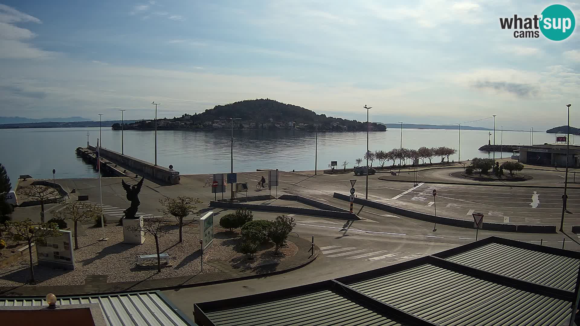 Webcam Ugliano – terminal traghetto da Preko a Zara