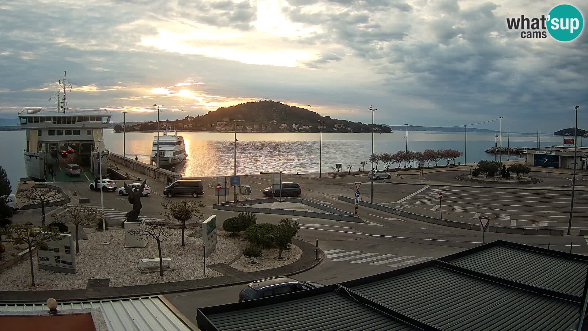UGLJAN Webcam – Preko-Fähre nach Zadar