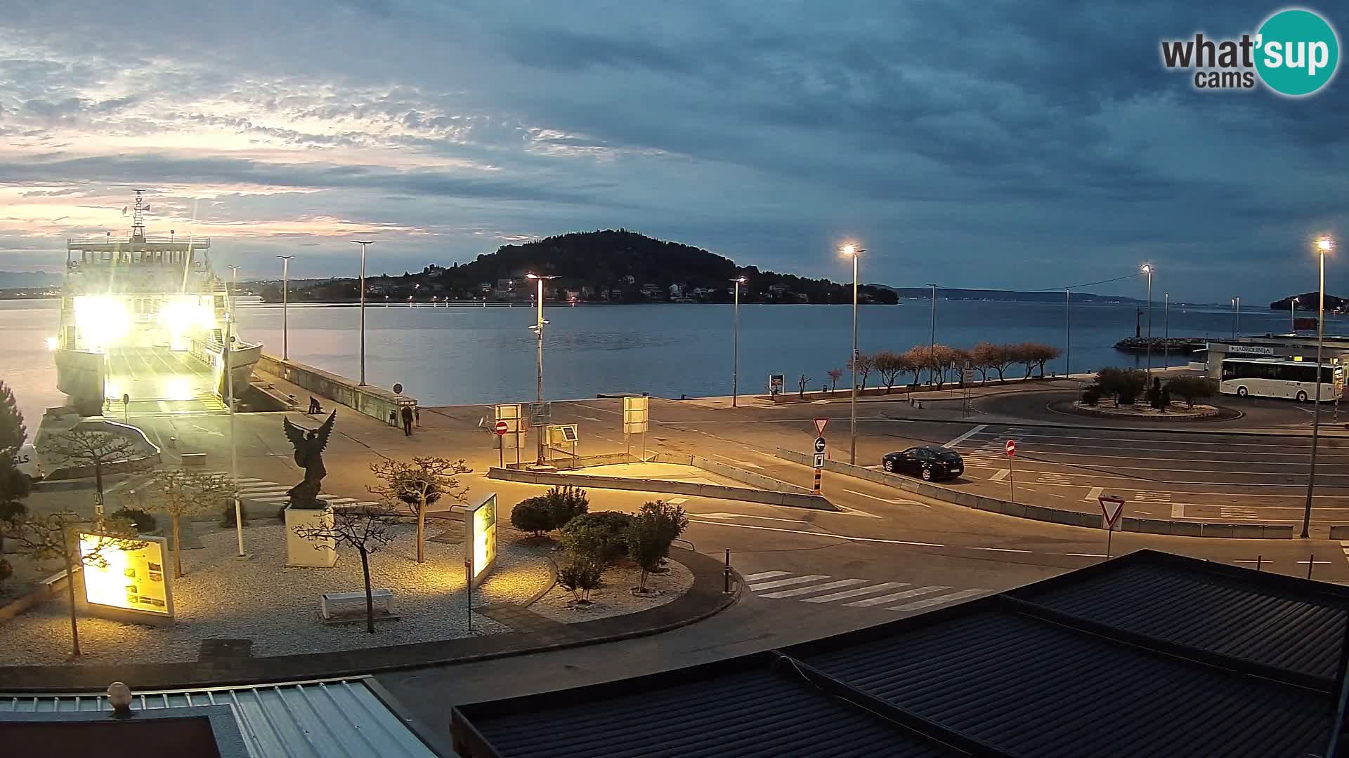 Webcam Ugljan – Preko Ferry to Zadar