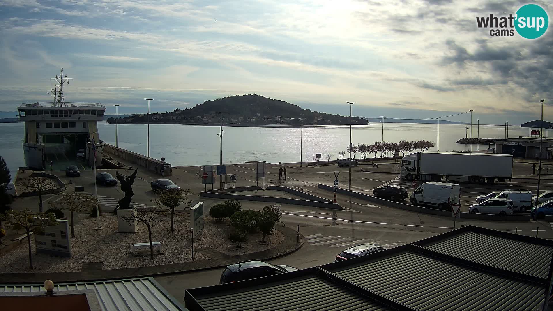 Web cam UGLJAN – Ferry de Preko à Zadar