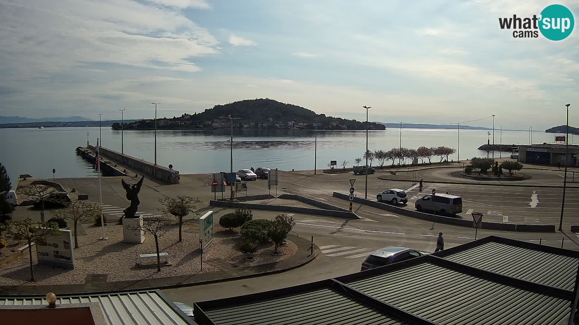 Webcam Ugljan – Preko Ferry to Zadar