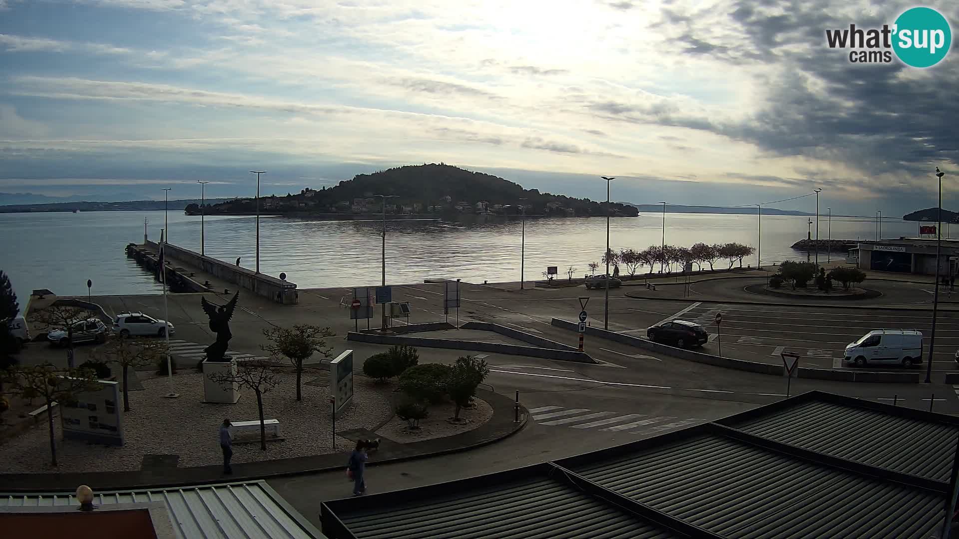 Webcam Ugljan – Preko Ferry to Zadar