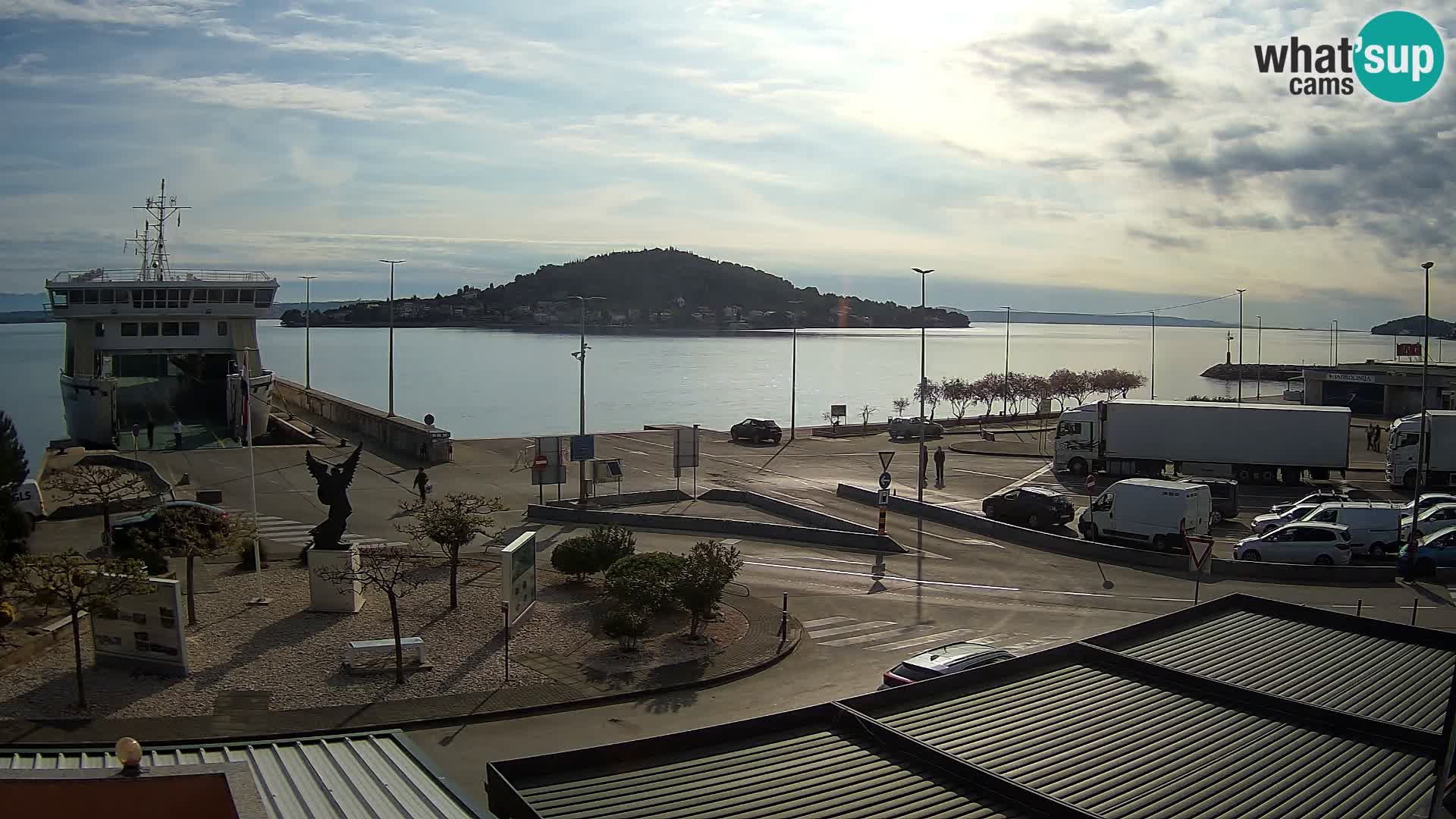 Cámara web UGLJAN – Transportar de Preko a Zadar