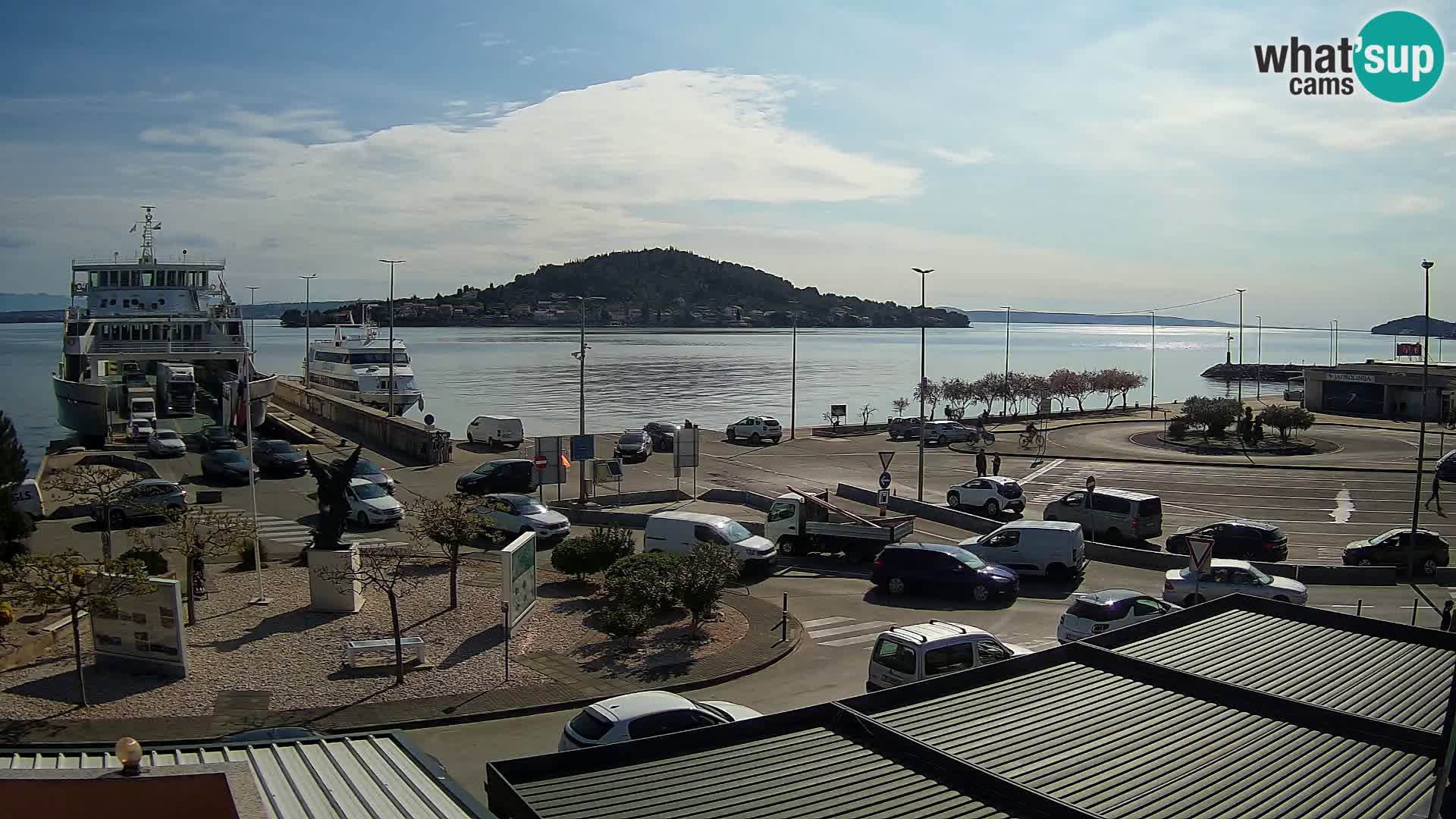 Cámara web UGLJAN – Transportar de Preko a Zadar