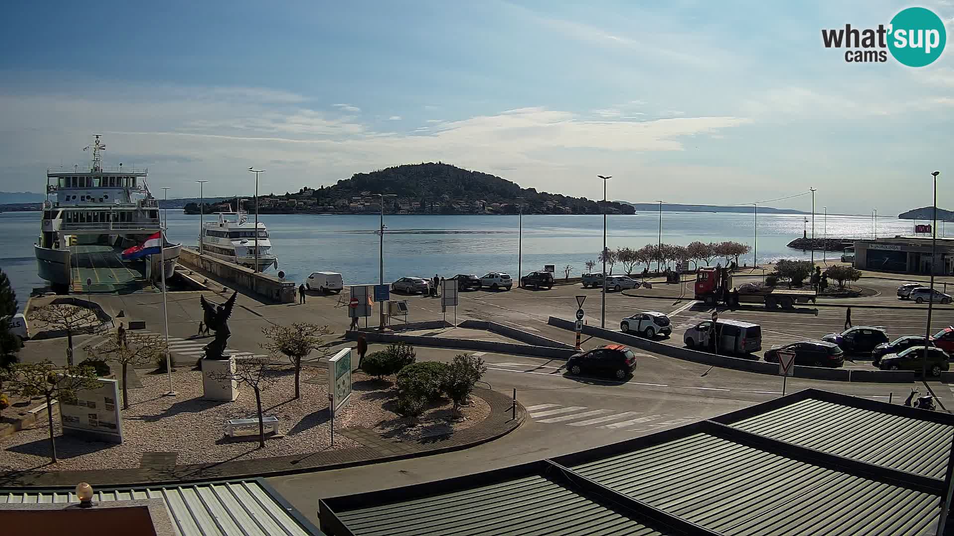 UGLJAN Webcam – Preko-Fähre nach Zadar
