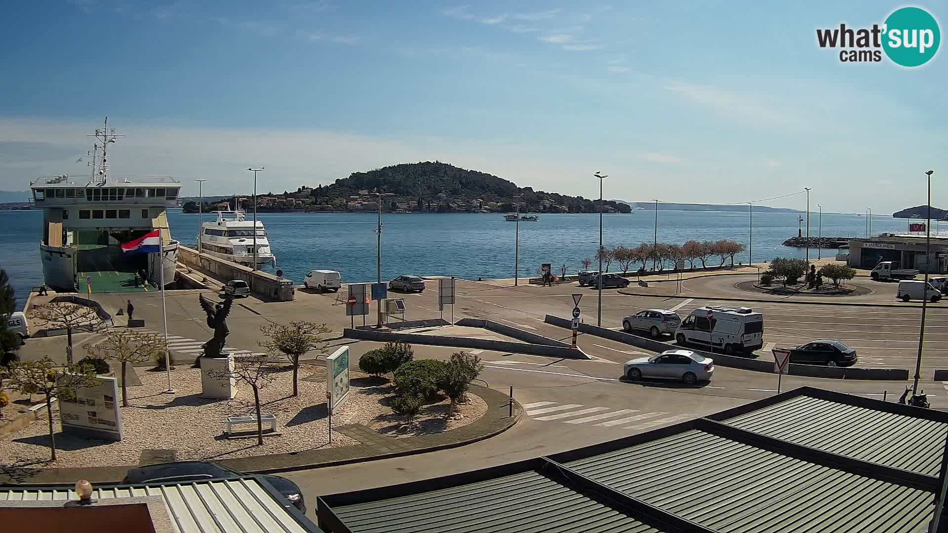 Cámara web UGLJAN – Transportar de Preko a Zadar