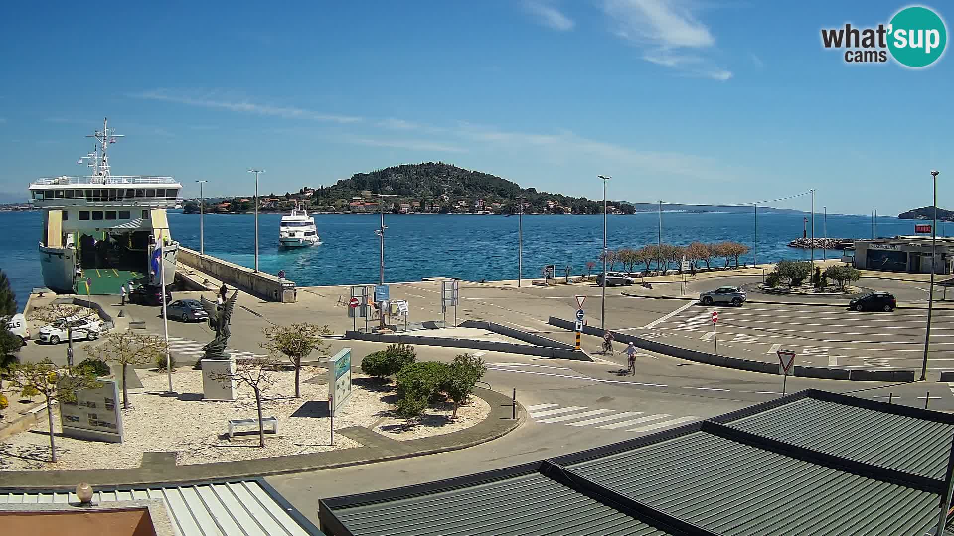 Web cam UGLJAN – Ferry de Preko à Zadar