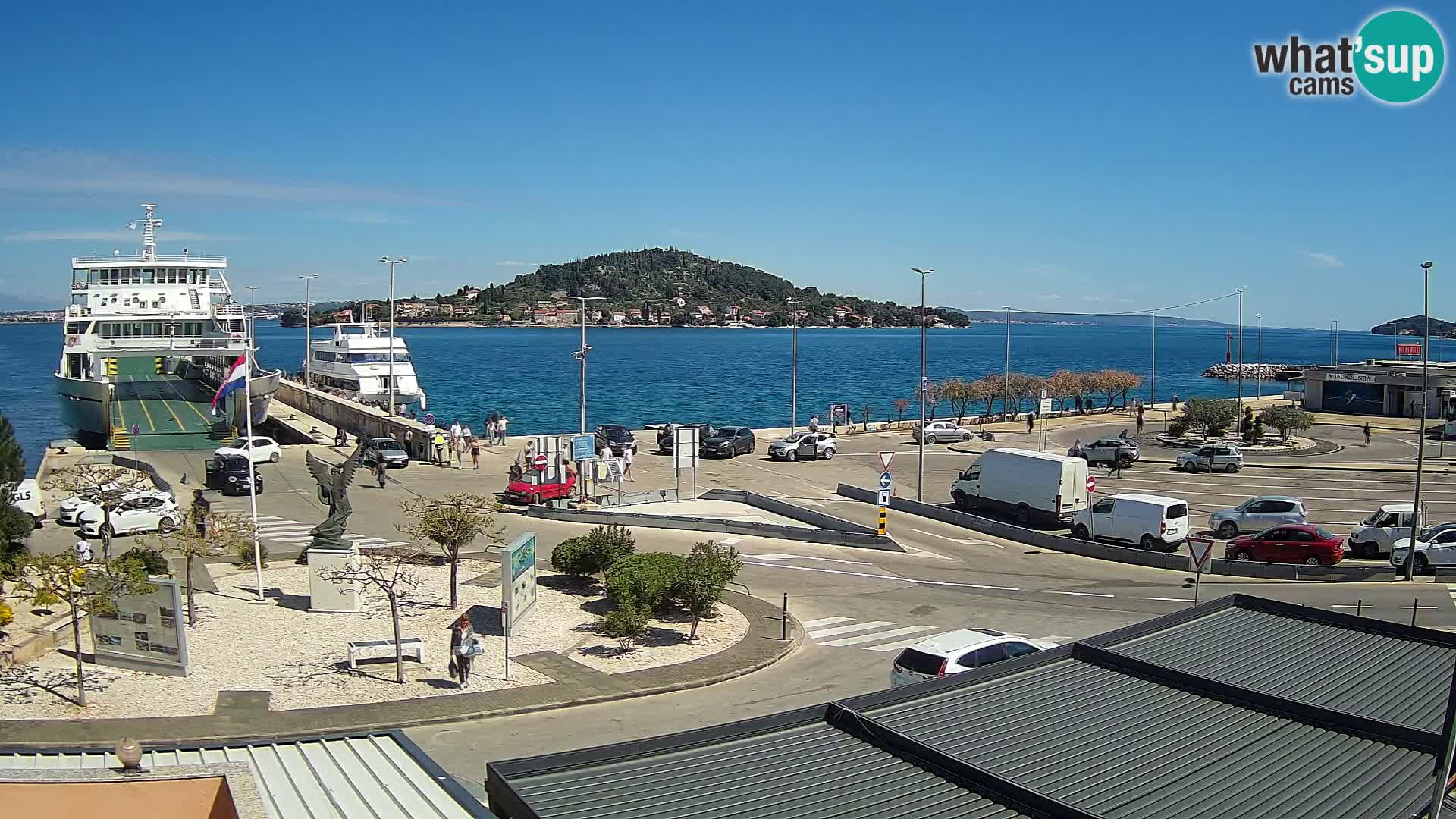 UGLJAN Webcam – Preko-Fähre nach Zadar