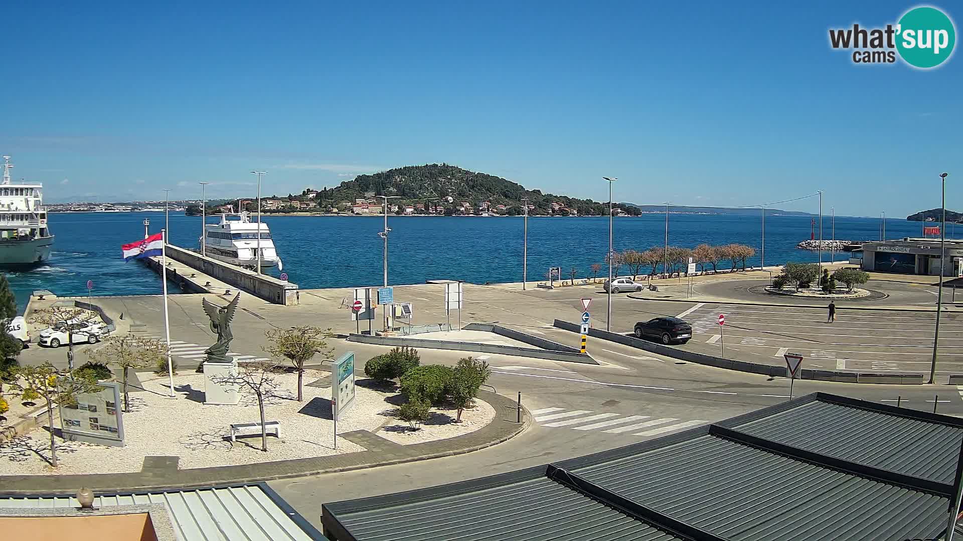 UGLJAN Webcam – Preko-Fähre nach Zadar