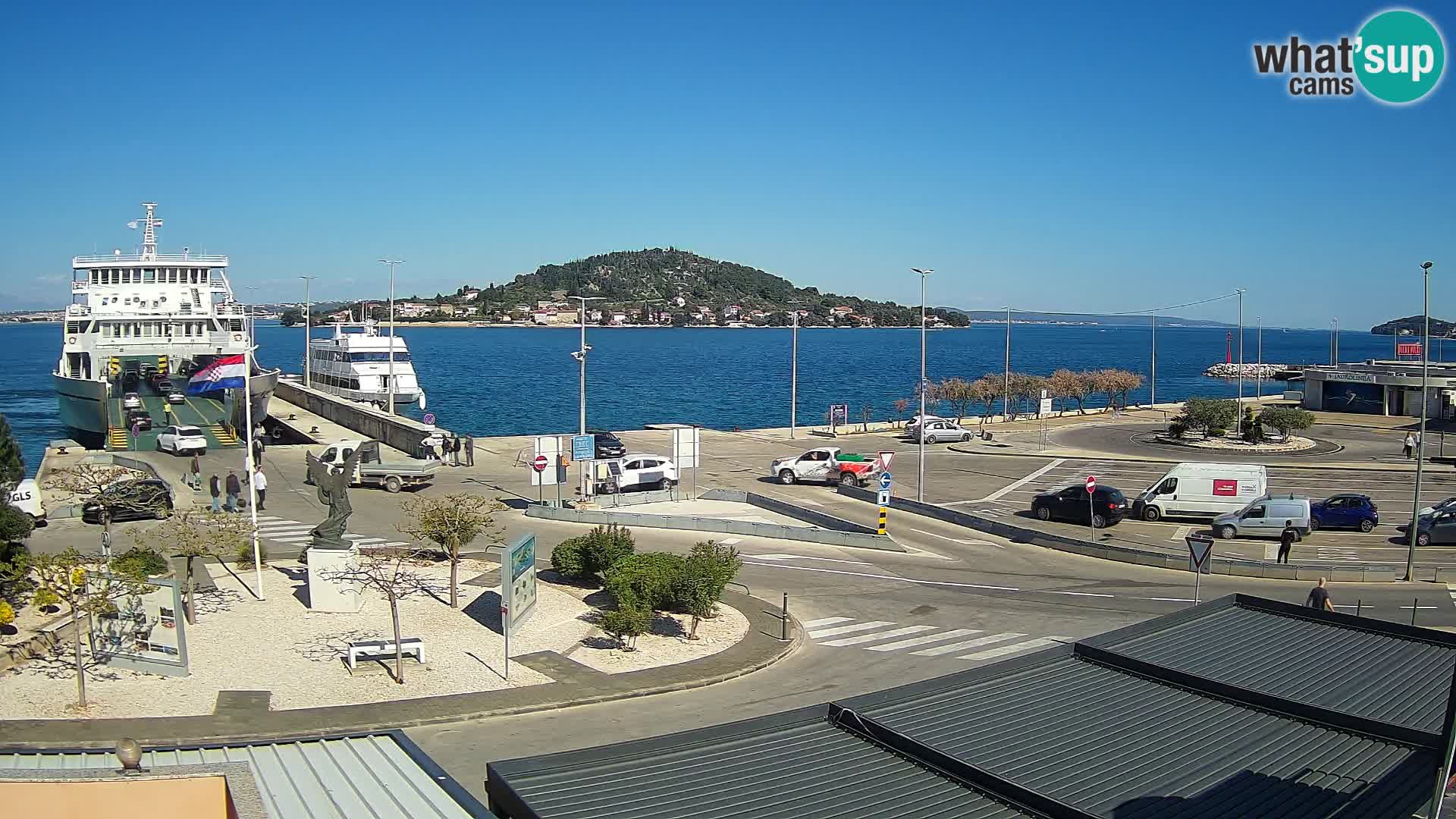 Cámara web UGLJAN – Transportar de Preko a Zadar