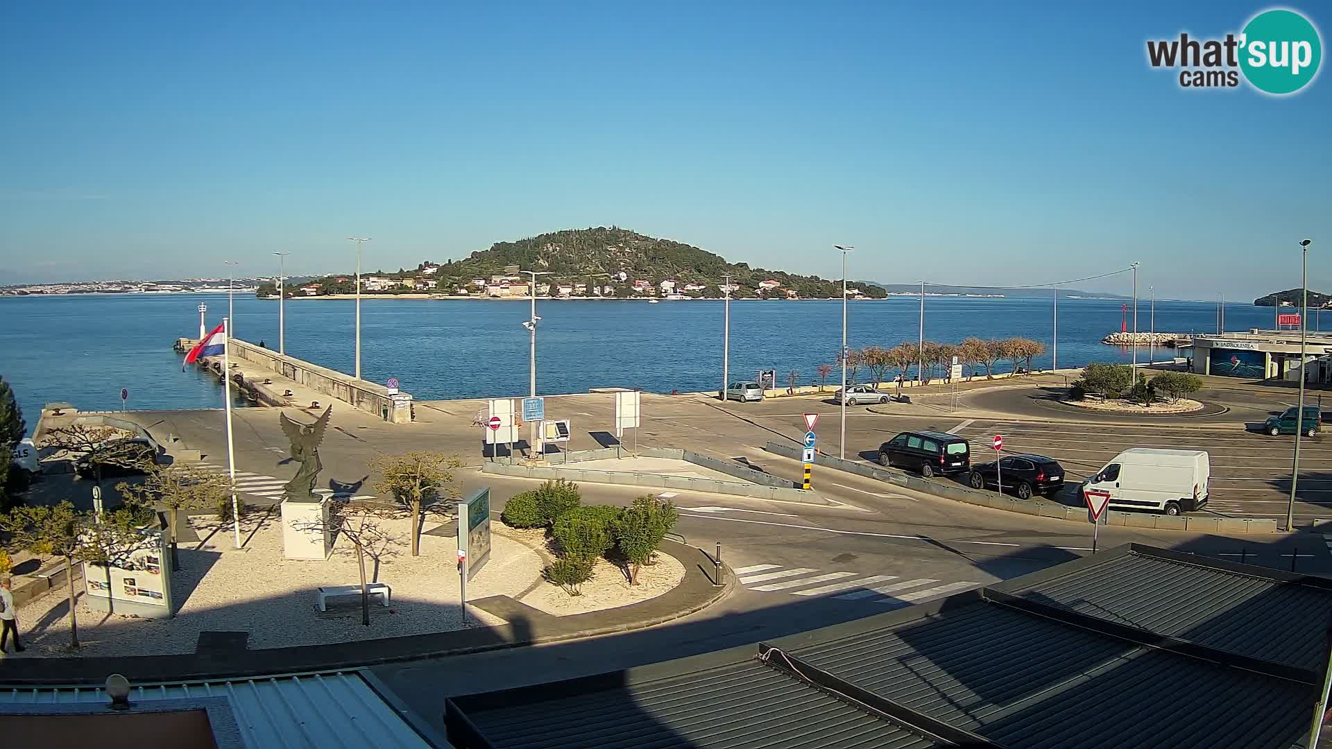 UGLJAN Webcam – Preko-Fähre nach Zadar