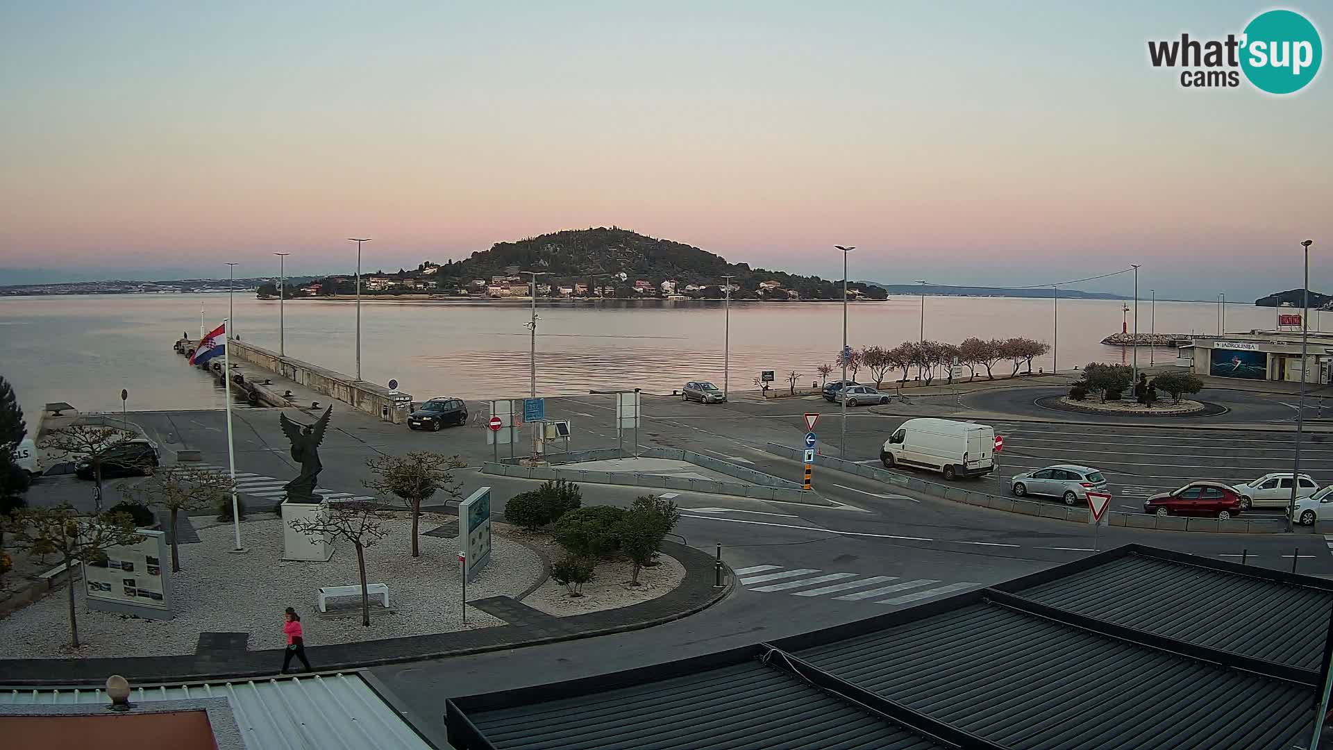 Spletna kamera Ugljan – trajekt Preko – Zadar