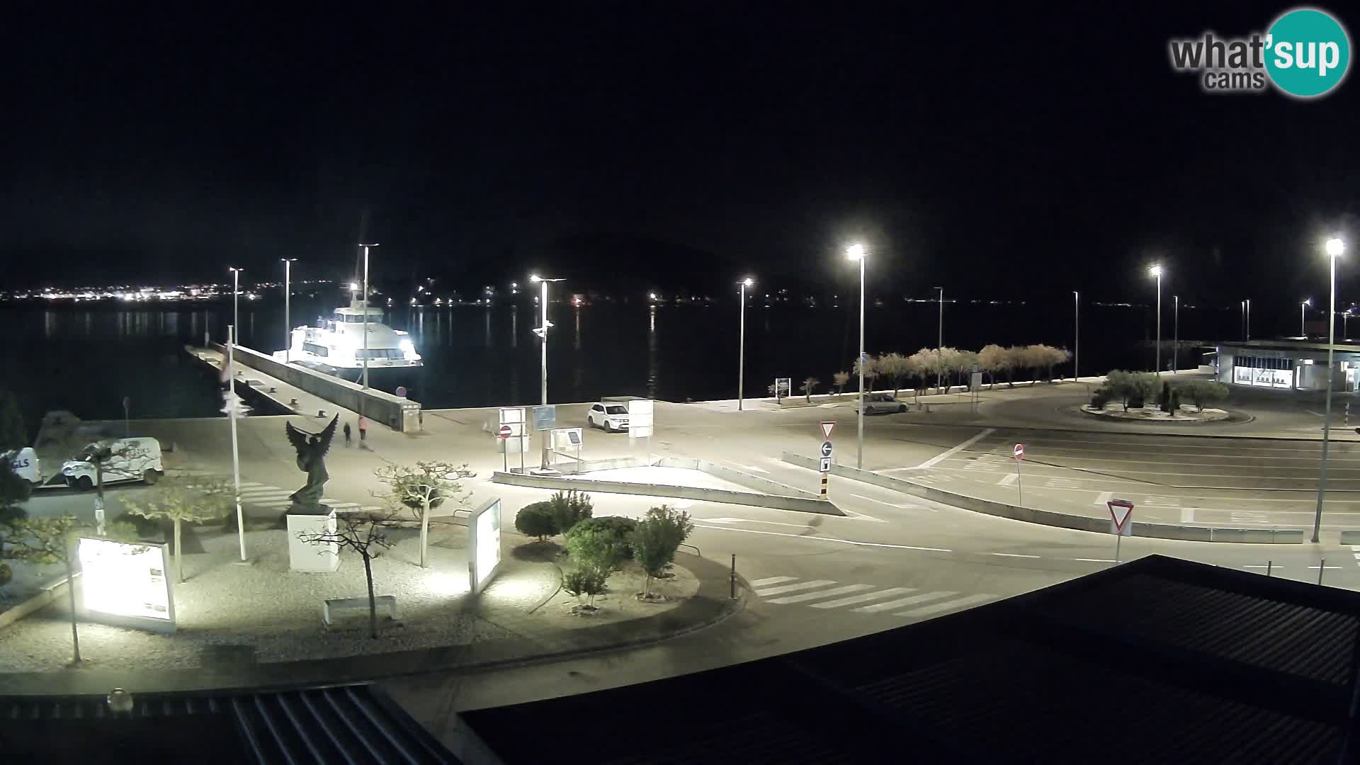 Webcam Ugliano – terminal traghetto da Preko a Zara