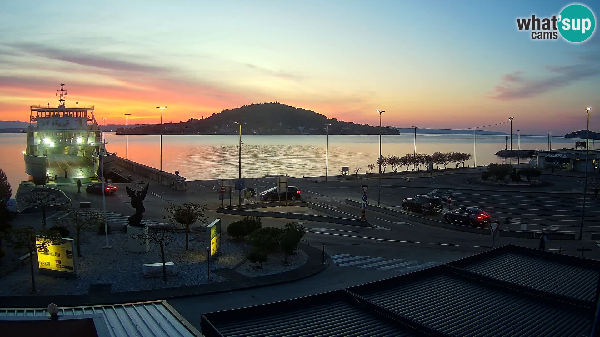 UGLJAN Webcam – Preko-Fähre nach Zadar