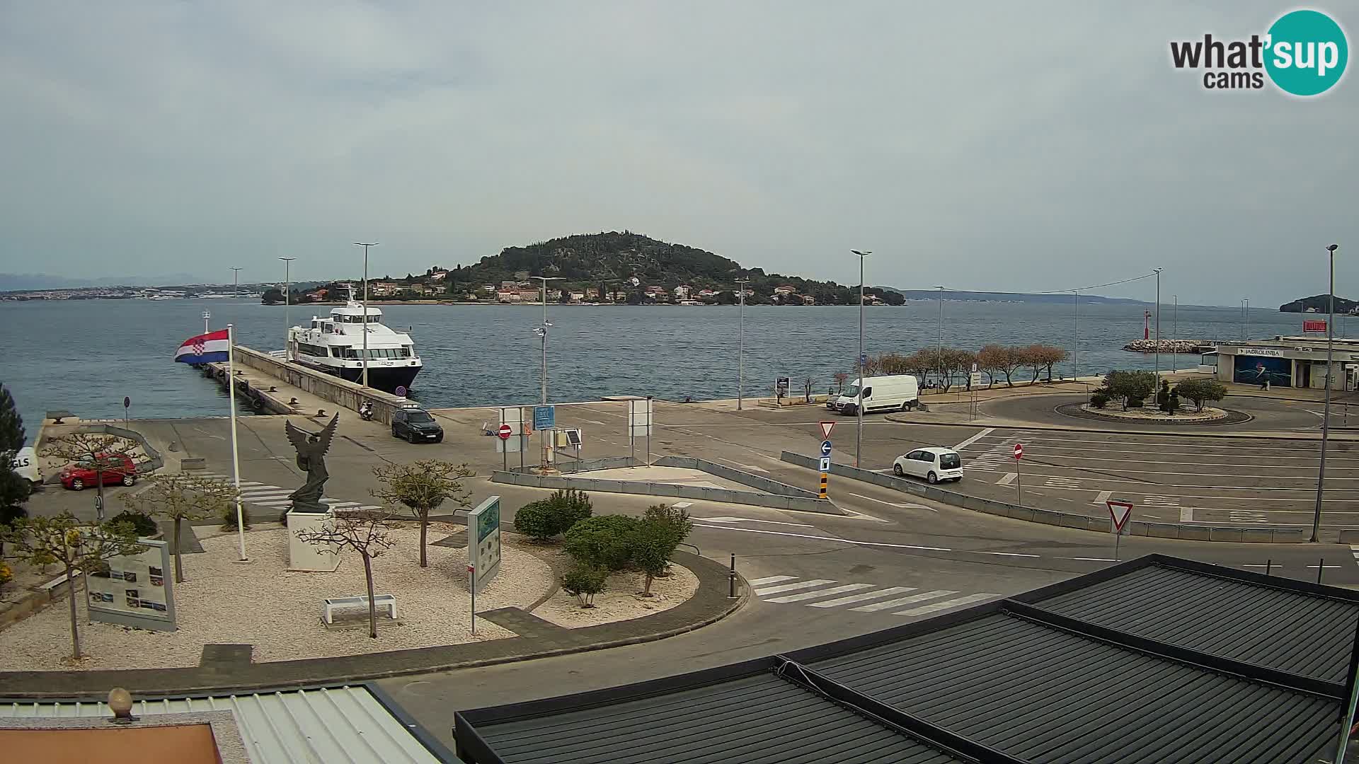 UGLJAN Webcam – Preko-Fähre nach Zadar