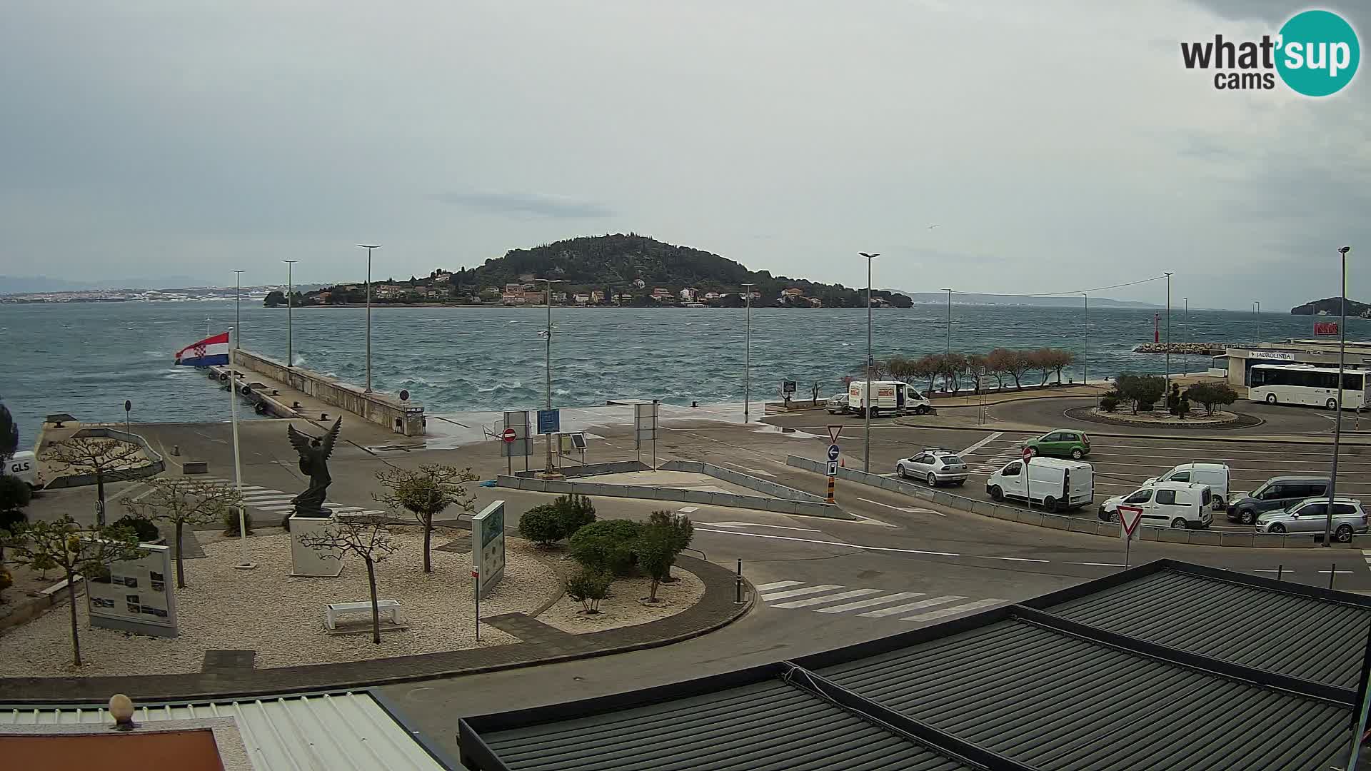 UGLJAN Webcam – Preko-Fähre nach Zadar