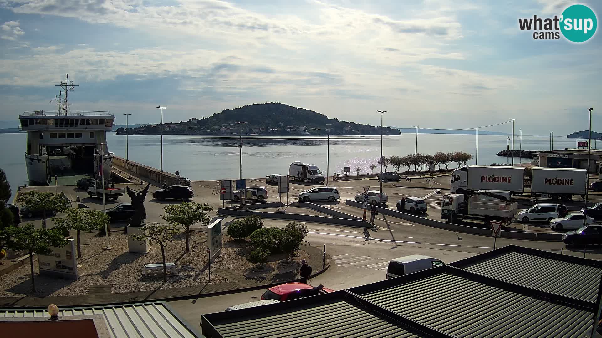 Webcam Ugljan – Preko Ferry to Zadar
