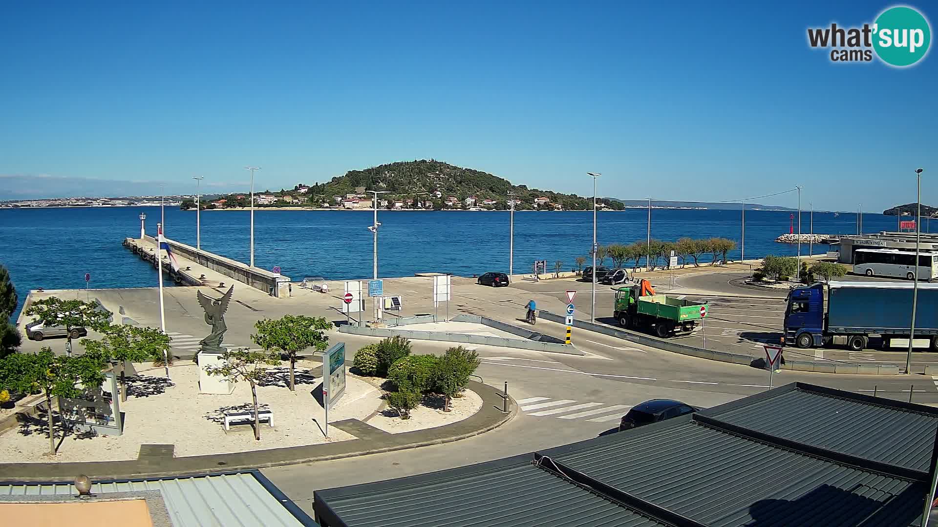 Webcam Ugljan – Preko Ferry to Zadar