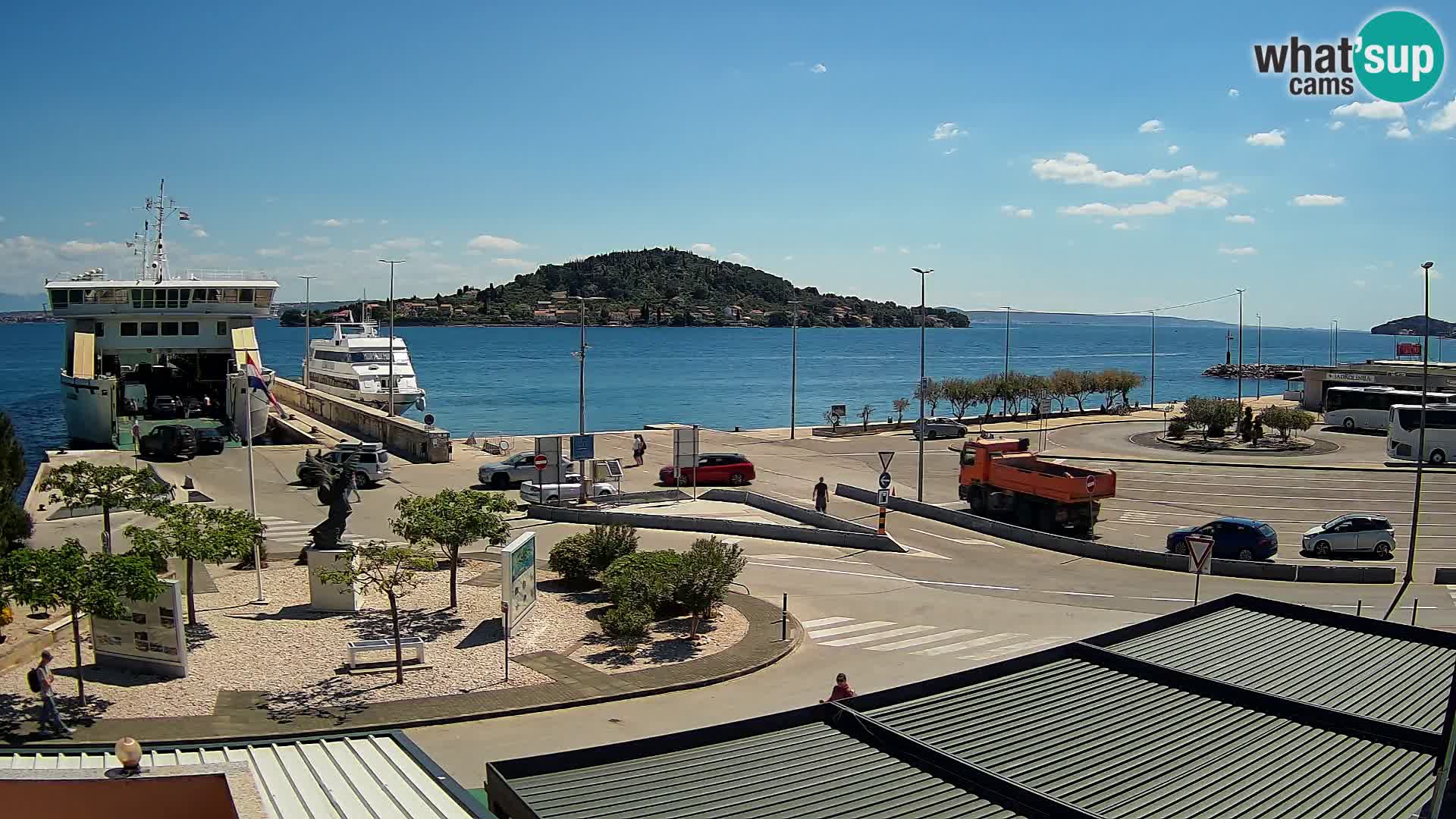Web cam UGLJAN – Ferry de Preko à Zadar
